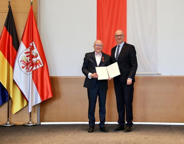 Bundesverdienstkreuz für Jürgen Bischof aus Prenzlau