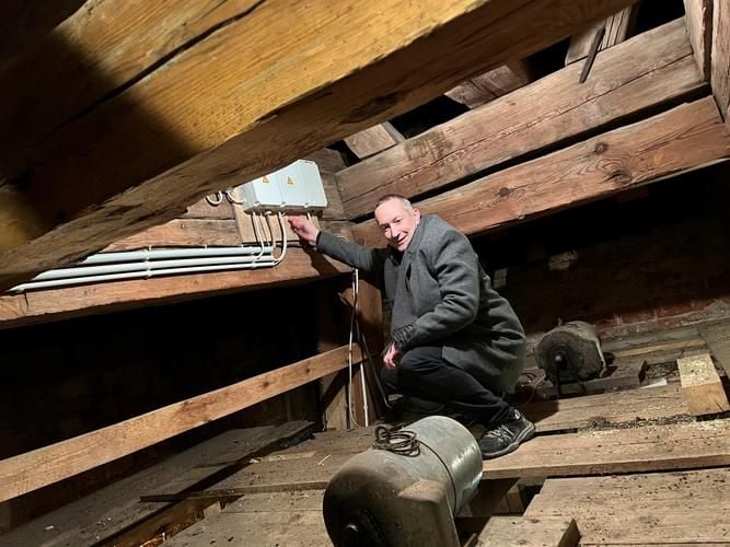In der Templiner Silvesternacht „Orgelknaller” genossen