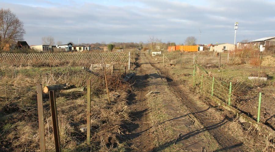 Jarmen macht seine größte Gartenanlage platt