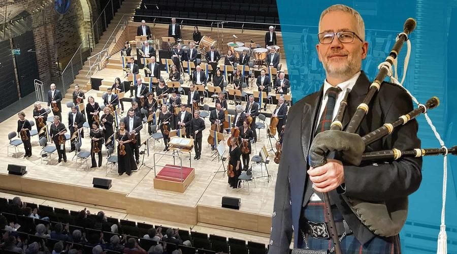 Mit Dudelsack und Männer-Rock in der Konzertkirche