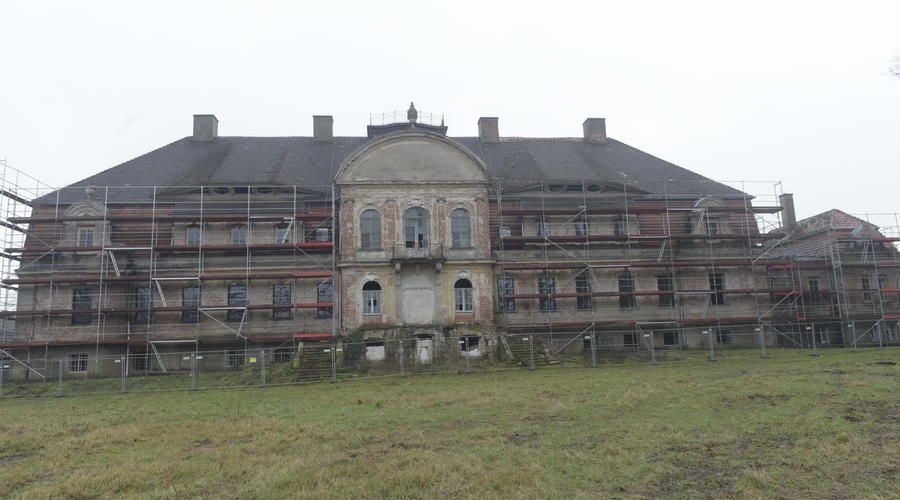 Ein Schloss auf dem langen Weg zurück zur alten Herrlichkeit
