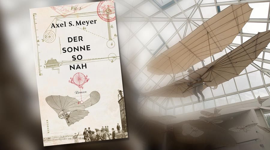 Traum vom Fliegen in zweierlei Leben – Roman über Lilienthal und Zeppelin