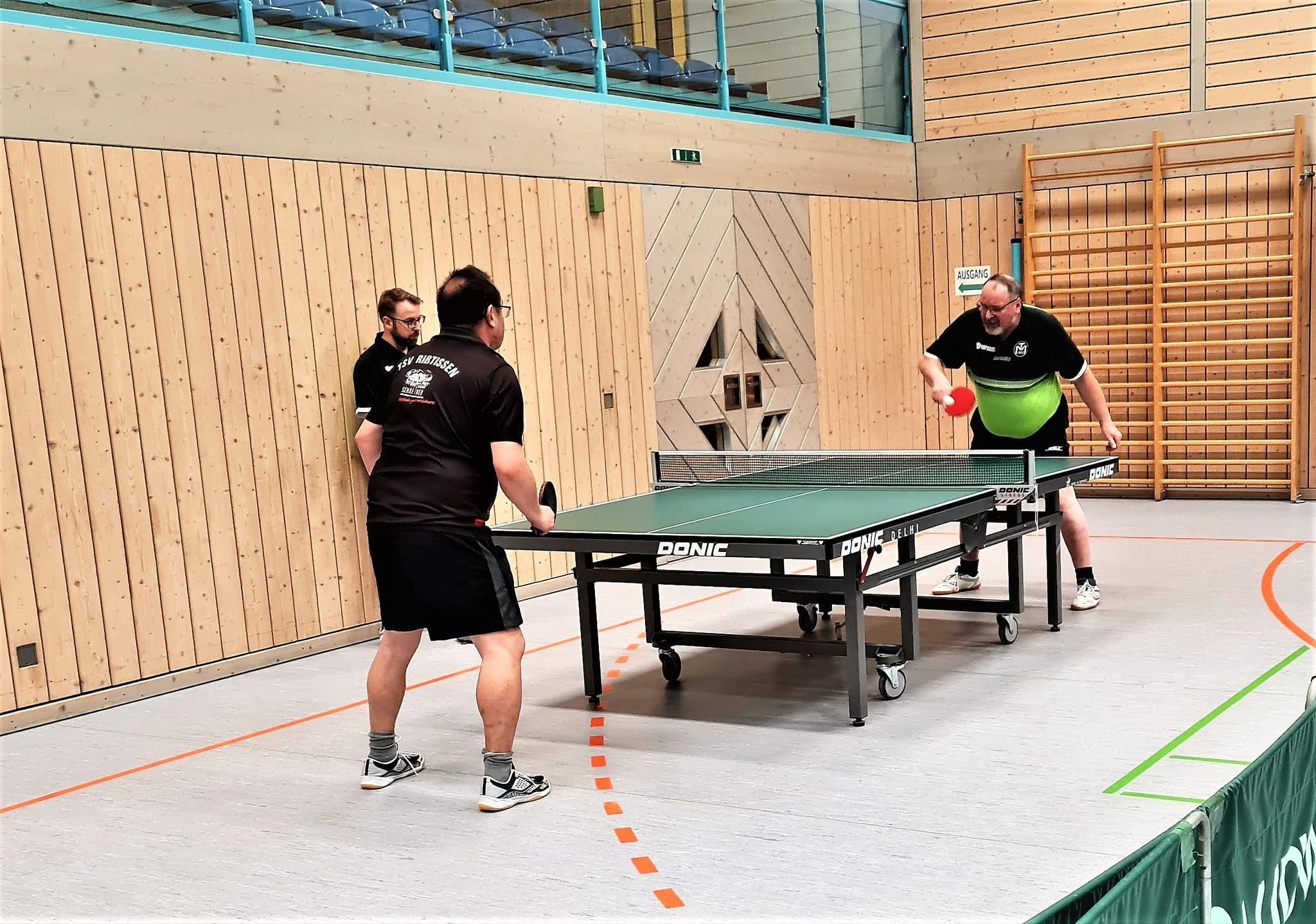 TVM–Tischtennis–Herren III schlagen Griesingen–Rißtissen
