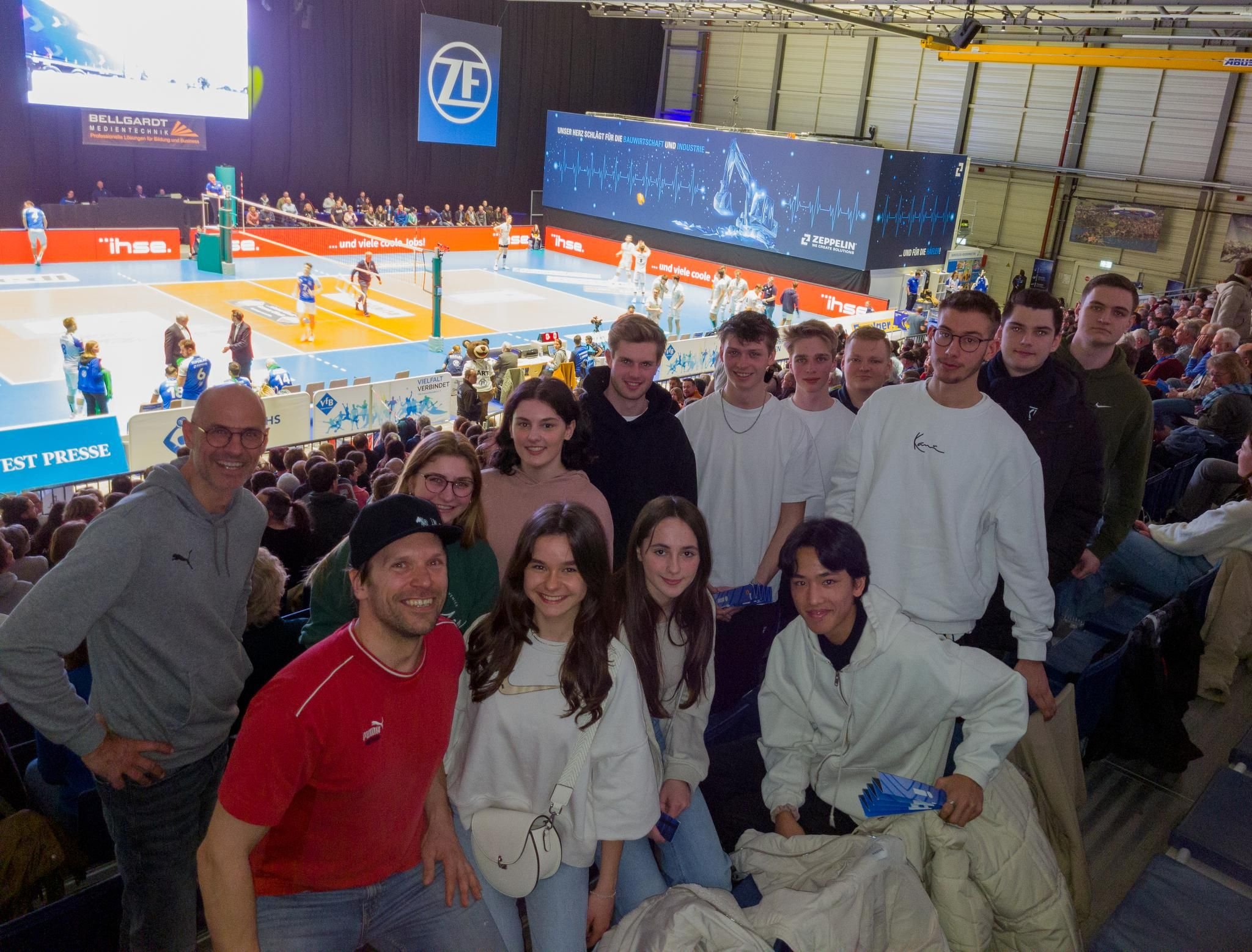 Volleyballunterricht in Bodensee–Airport–Arena