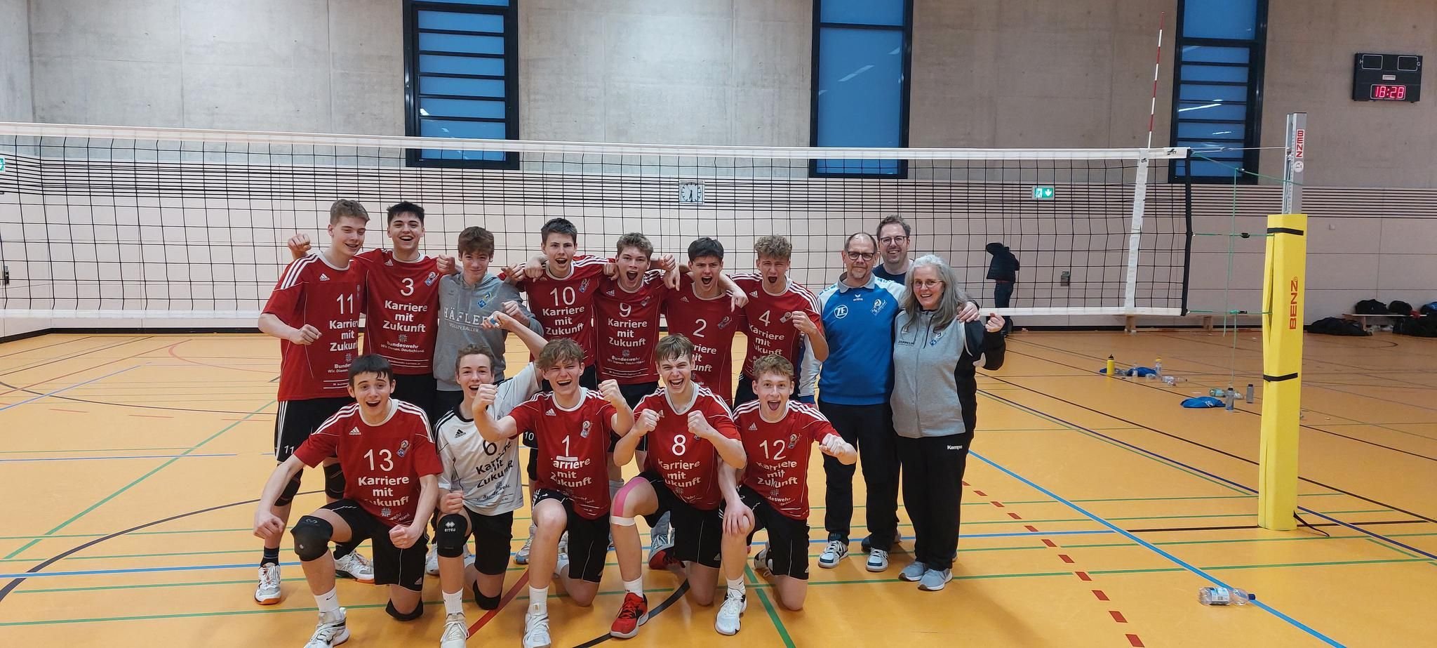 Häfler Volleyballer werden Süddeutscher Meister