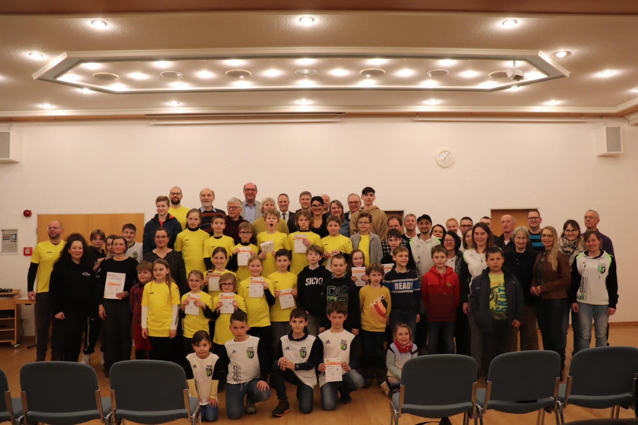 Verleihung der Sportabzeichen des TSV 1848 Bad Saulgau