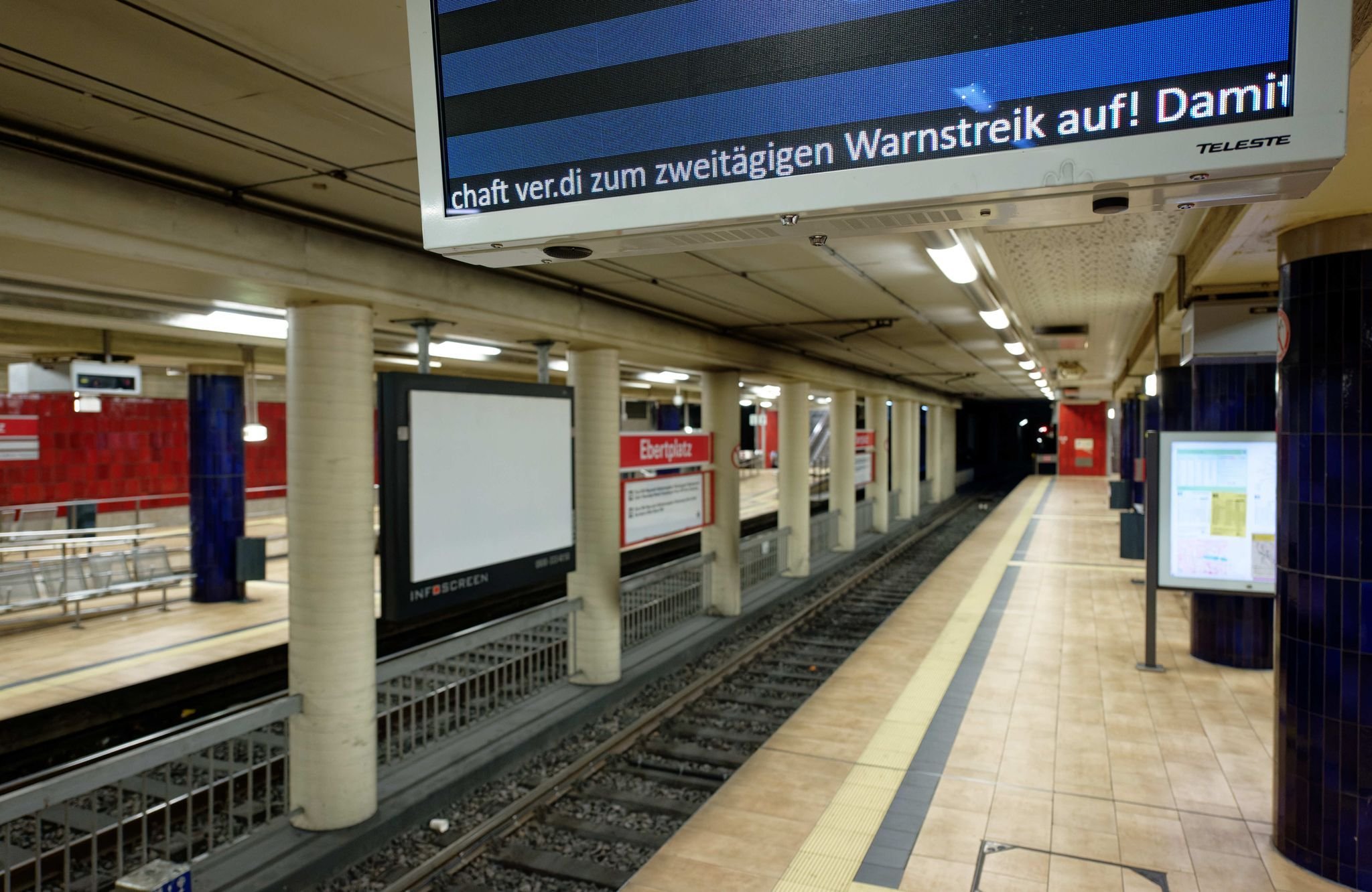 Warnstreiks legen Nahverkehr in mehreren Städten lahm