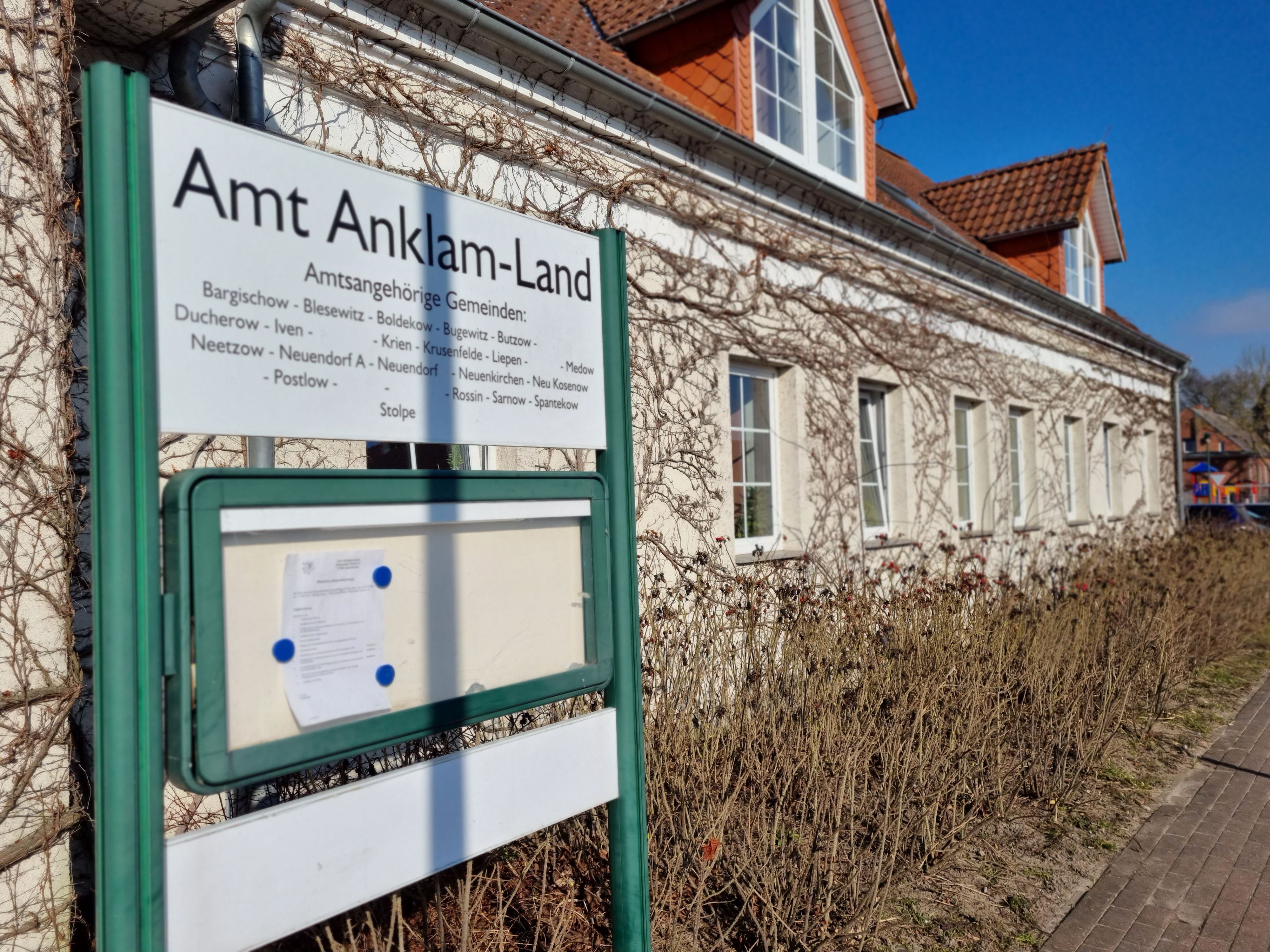 AnklamLand — Jetzt ist auch noch der Amtsleiter weg