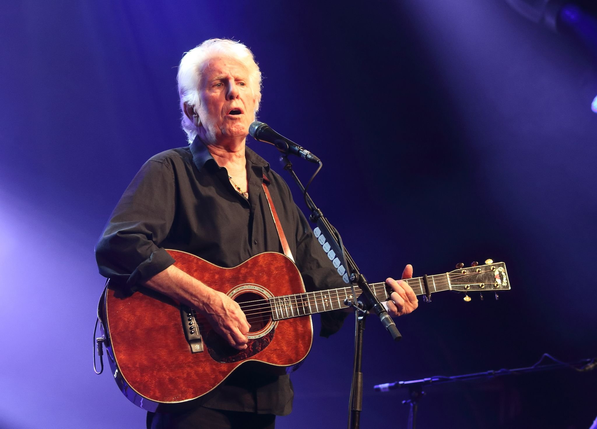 Graham Nash für drei Konzerte in Deutschland
