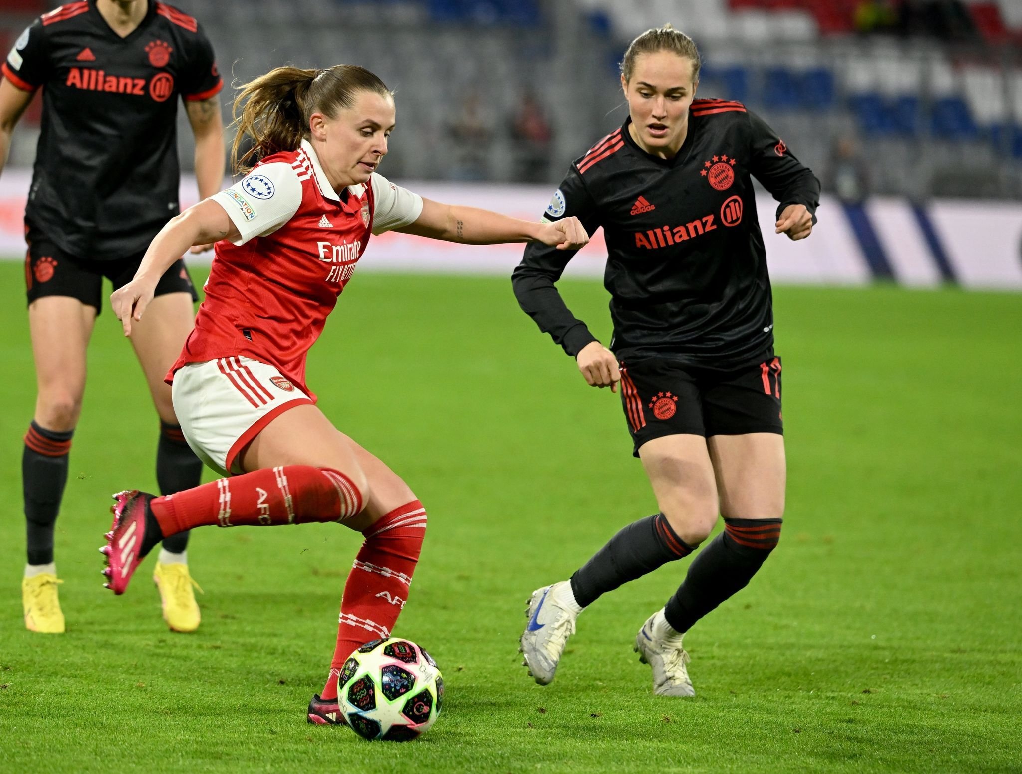 Bayern–Frauen siegen gegen den WFC Arsenal