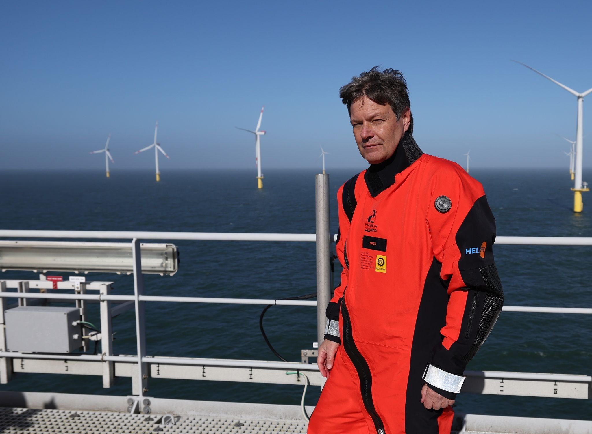Habeck: Ausbauziele Offshore–Windenergie werden erreicht