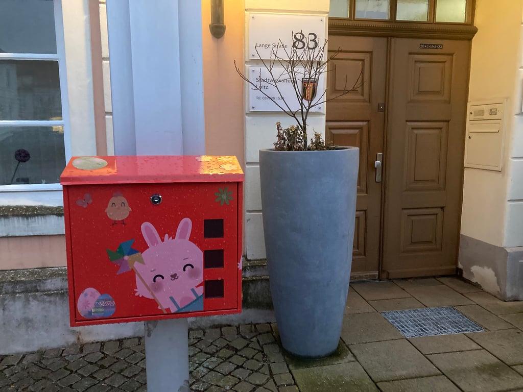 Loitz hofft auf viele Basteleien im Osterbriefkasten
