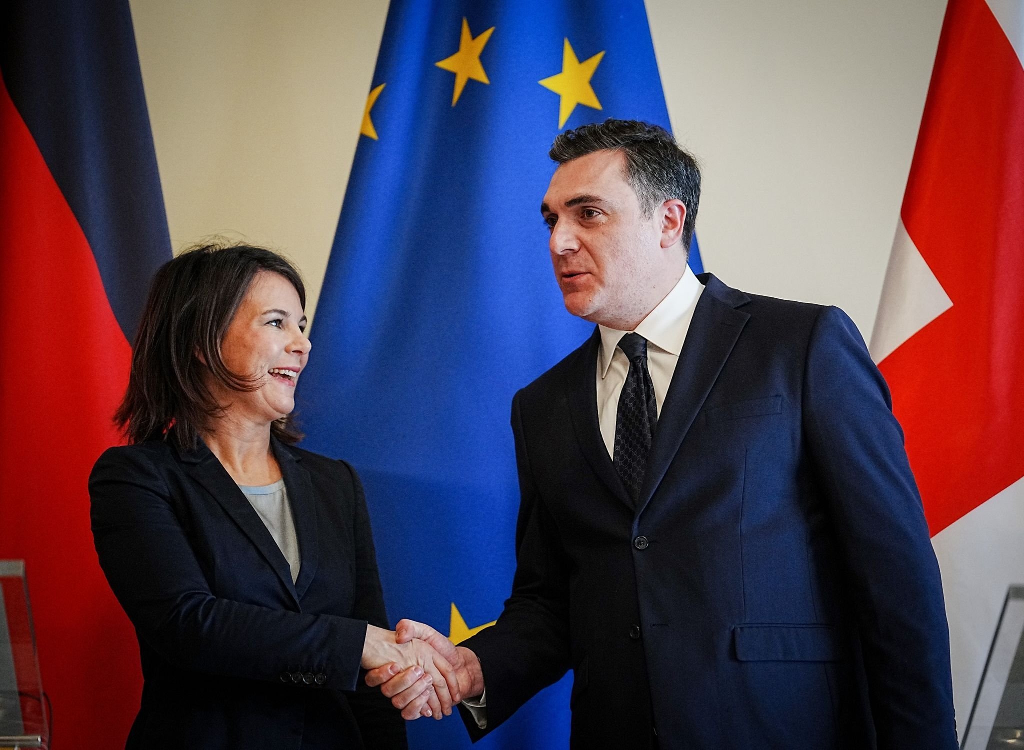 Baerbock sichert Georgien Unterstützung bei EU–Annäherung zu