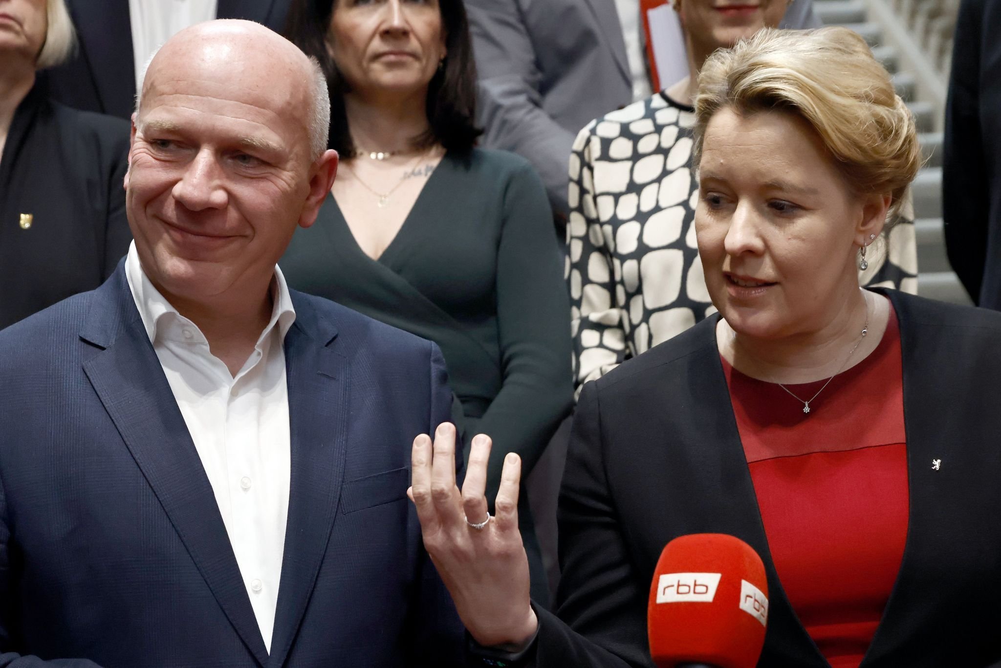 CDU und SPD in Berlin setzen Koalitionsverhandlungen fort