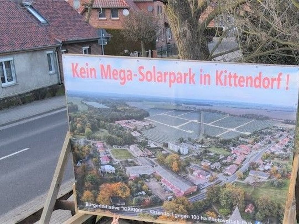 Streit um Solarpark Kittendorf eskaliert weiter