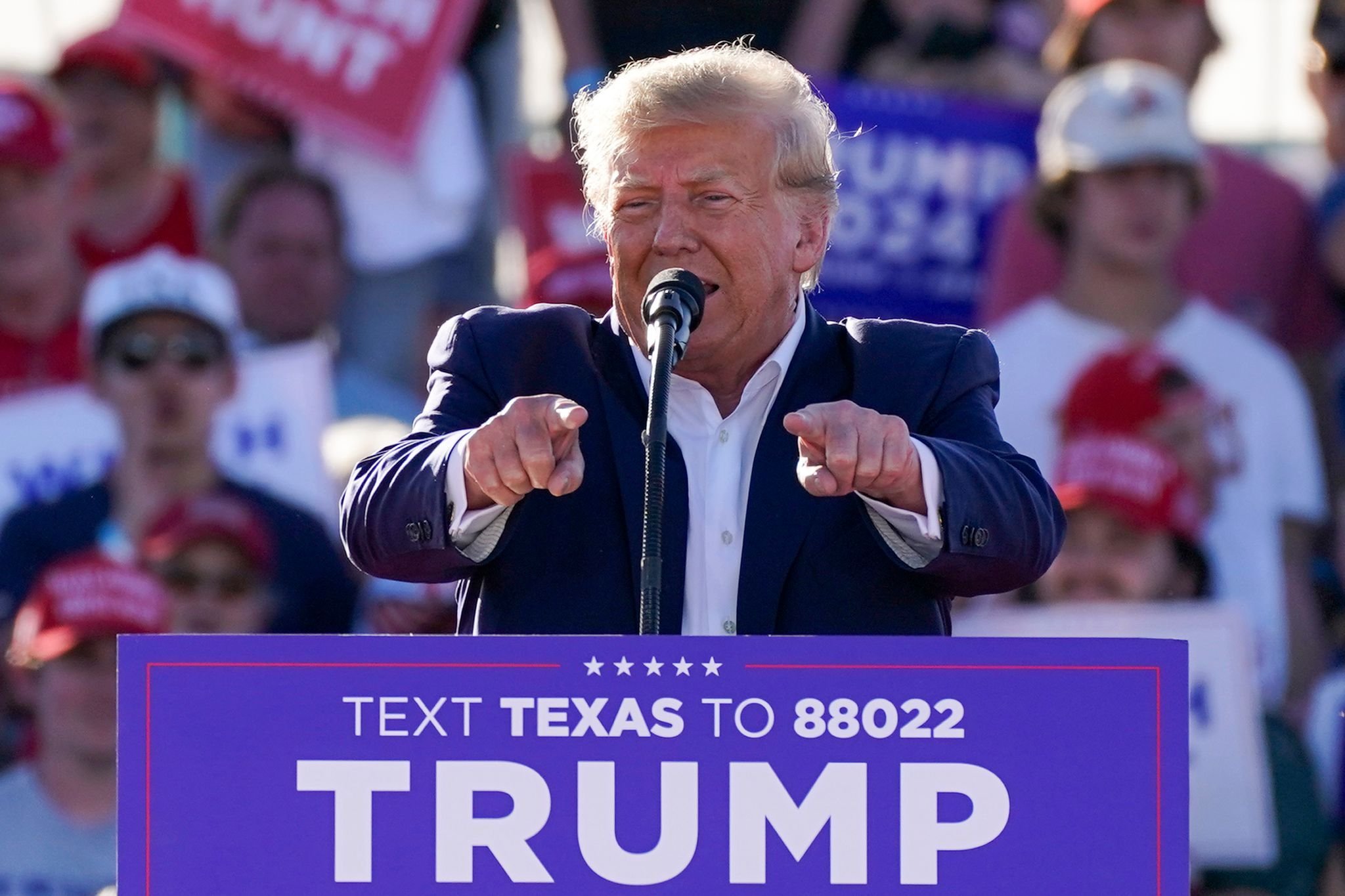 Trump: Anklage „politische Verfolgung und Wahlbeeinflussung“
