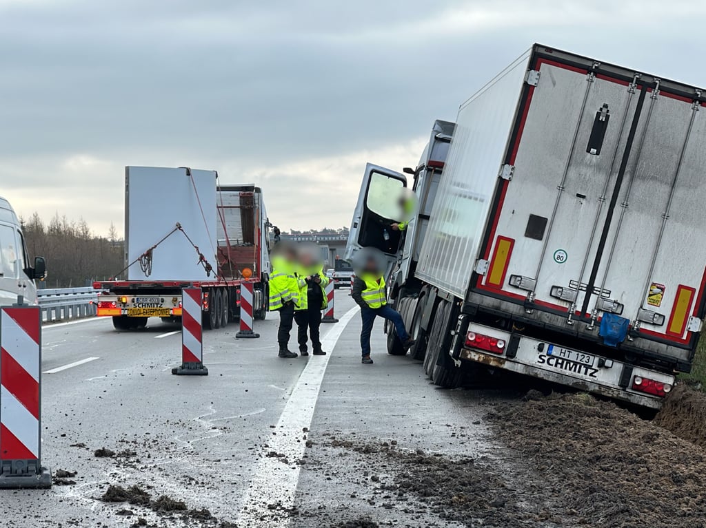 Autobahn 20 Richtung Berlin nach Unfall zeitweise gesperrt