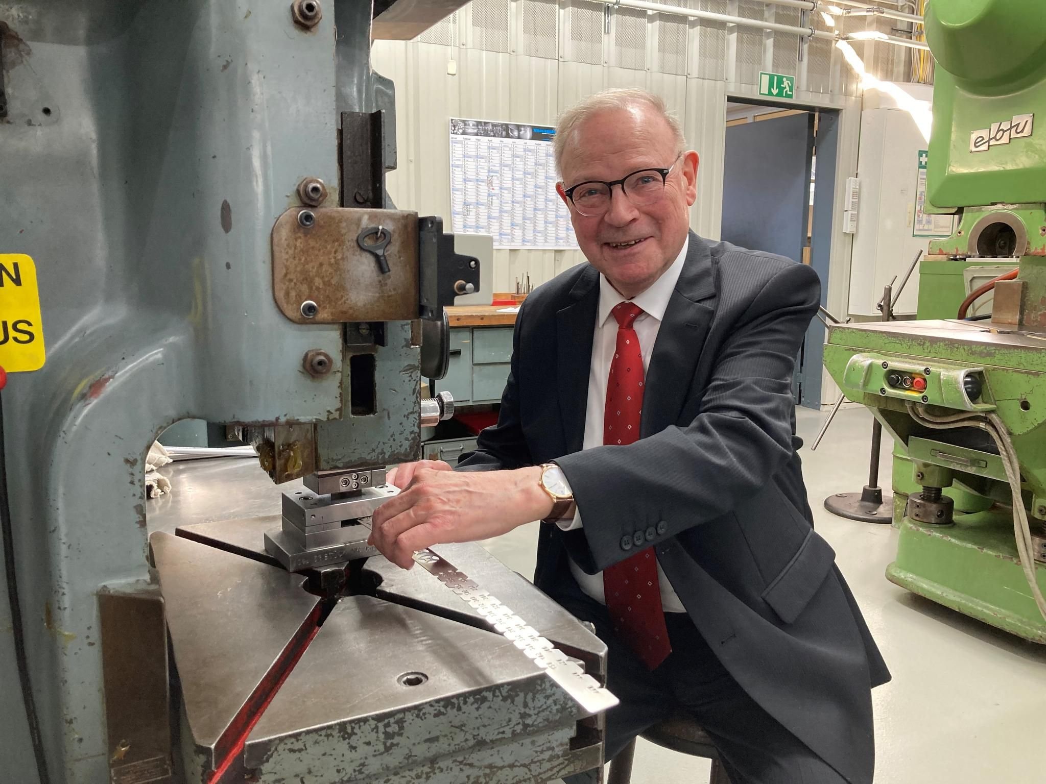 Nach 65 Jahren im Job Wigand Flesch geht jetzt in Rente