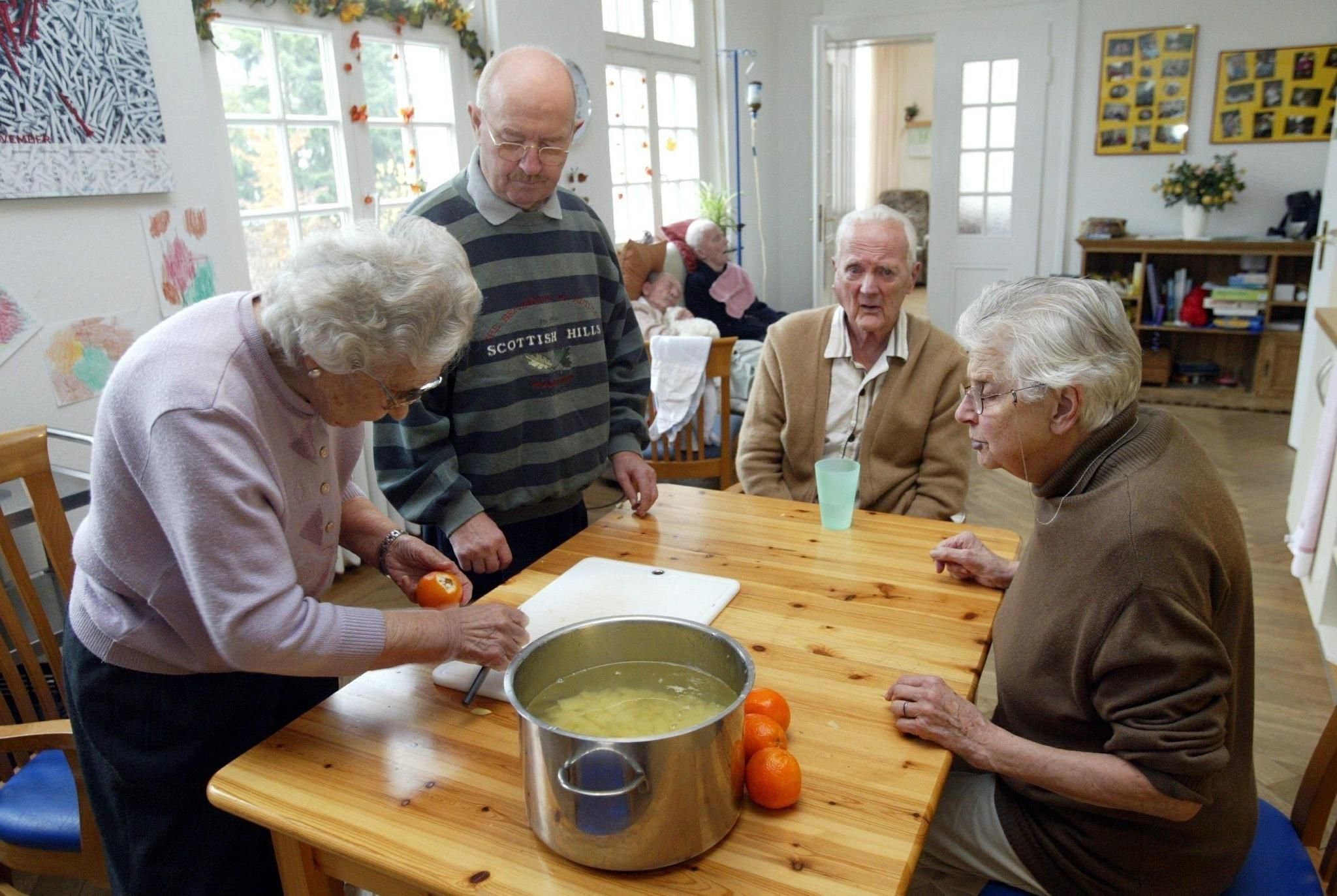 Darum Wohnen In Der SeniorenWG Derzeit Keine Senioren