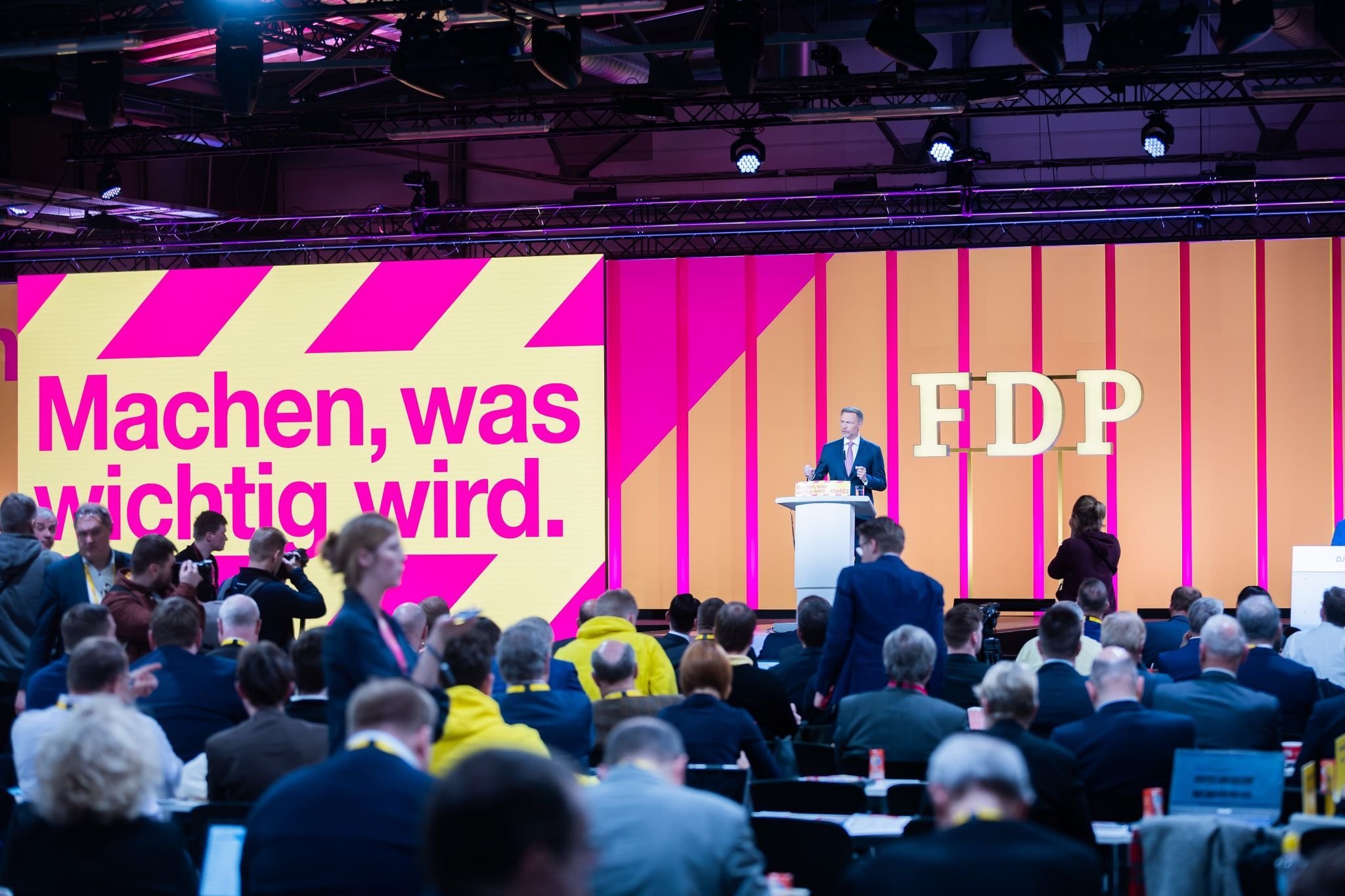 FDP Setzt Bundesparteitag Fort — Rede Des Generalsekretärs