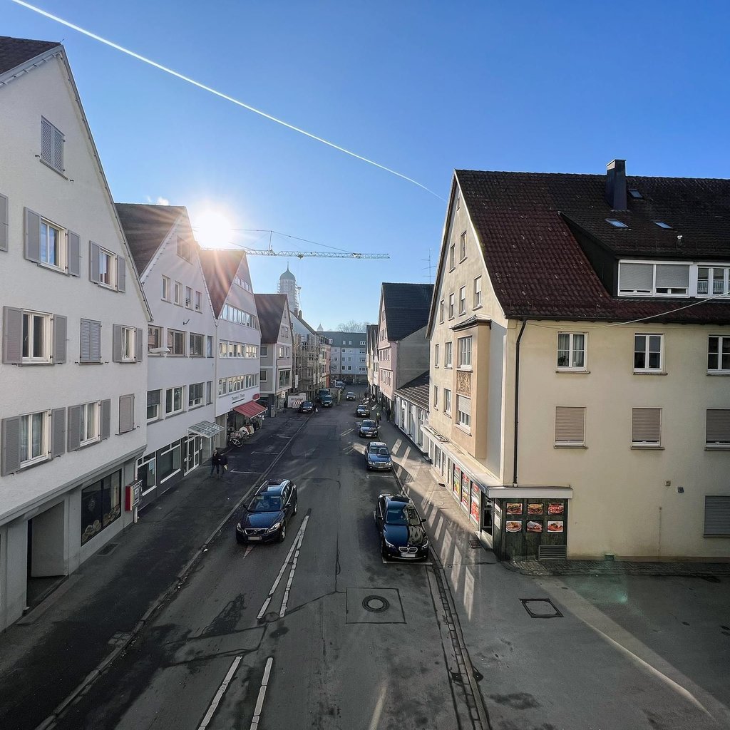 Beton statt Granit in der Ulmer–Tor–Straße