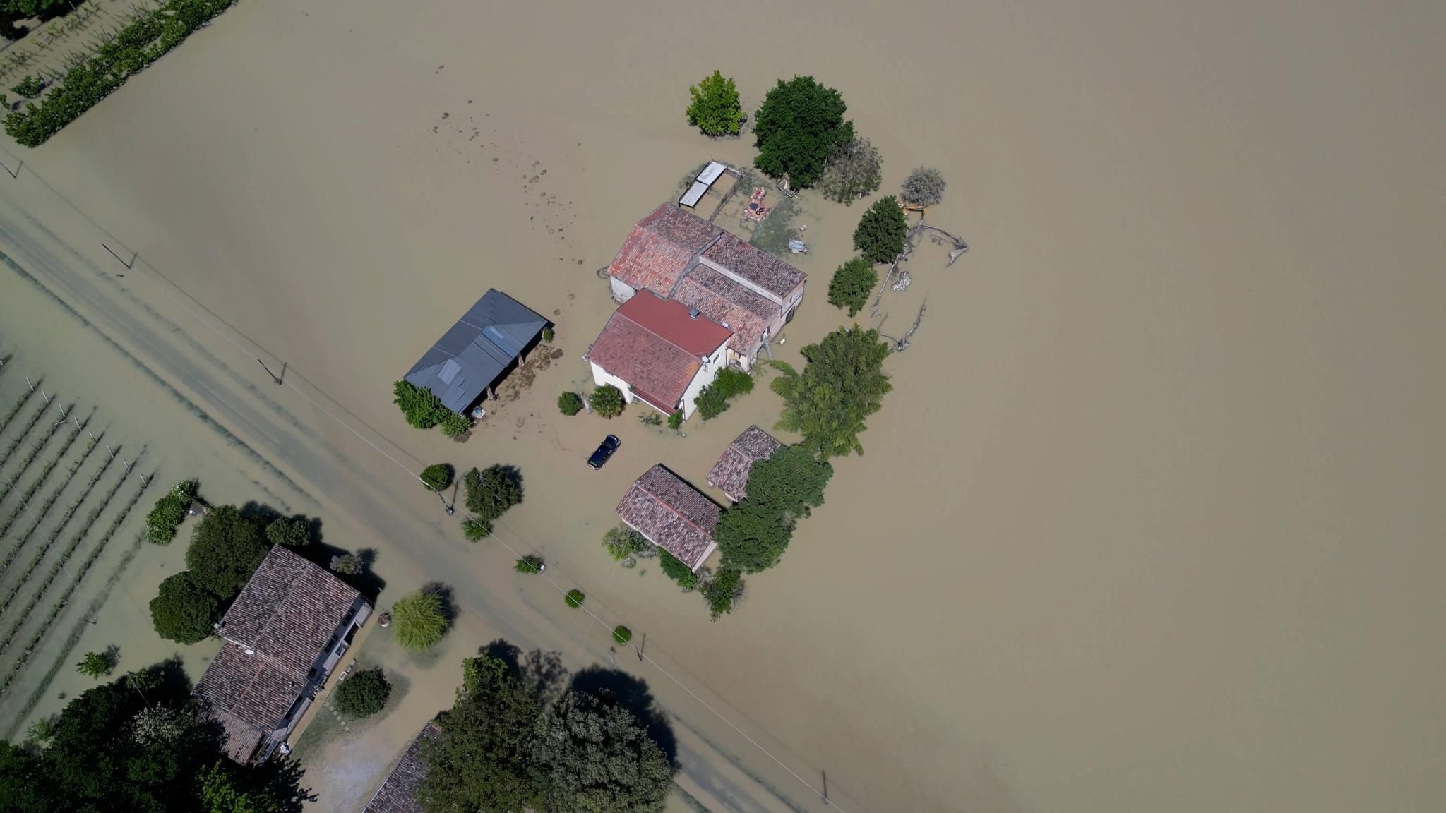 Neresheims Partnerstadt Bagnacavallo von Hochwasser betroffen