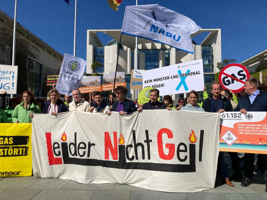 Rügen demonstriert gegen LNG-Pläne in Berlin – das sind die Forderungen