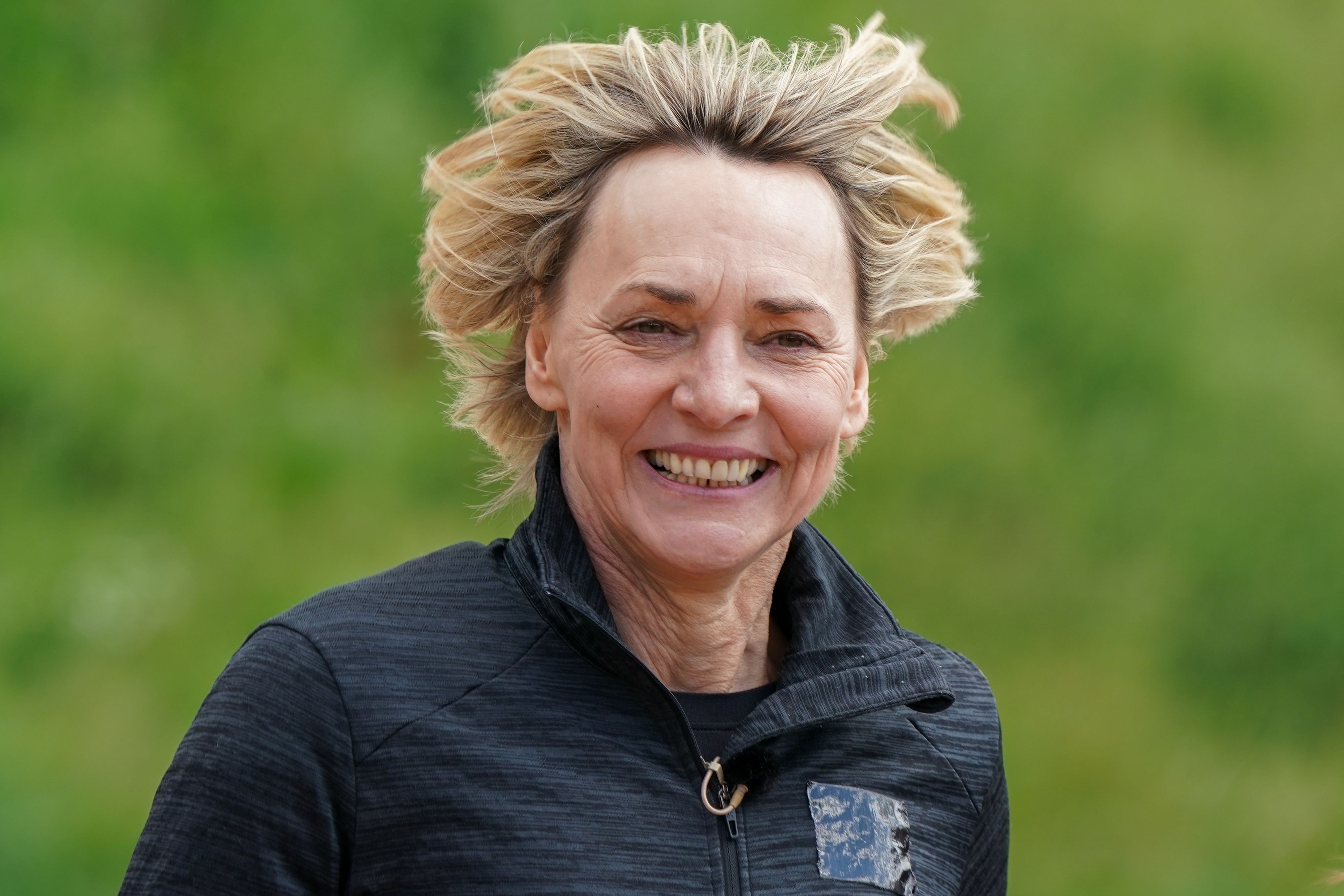 SportIkone Heike Drechsler beim Pflegetag in Neubrandenburg