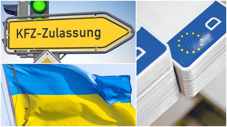 как поставить украинское авто на учет в германии