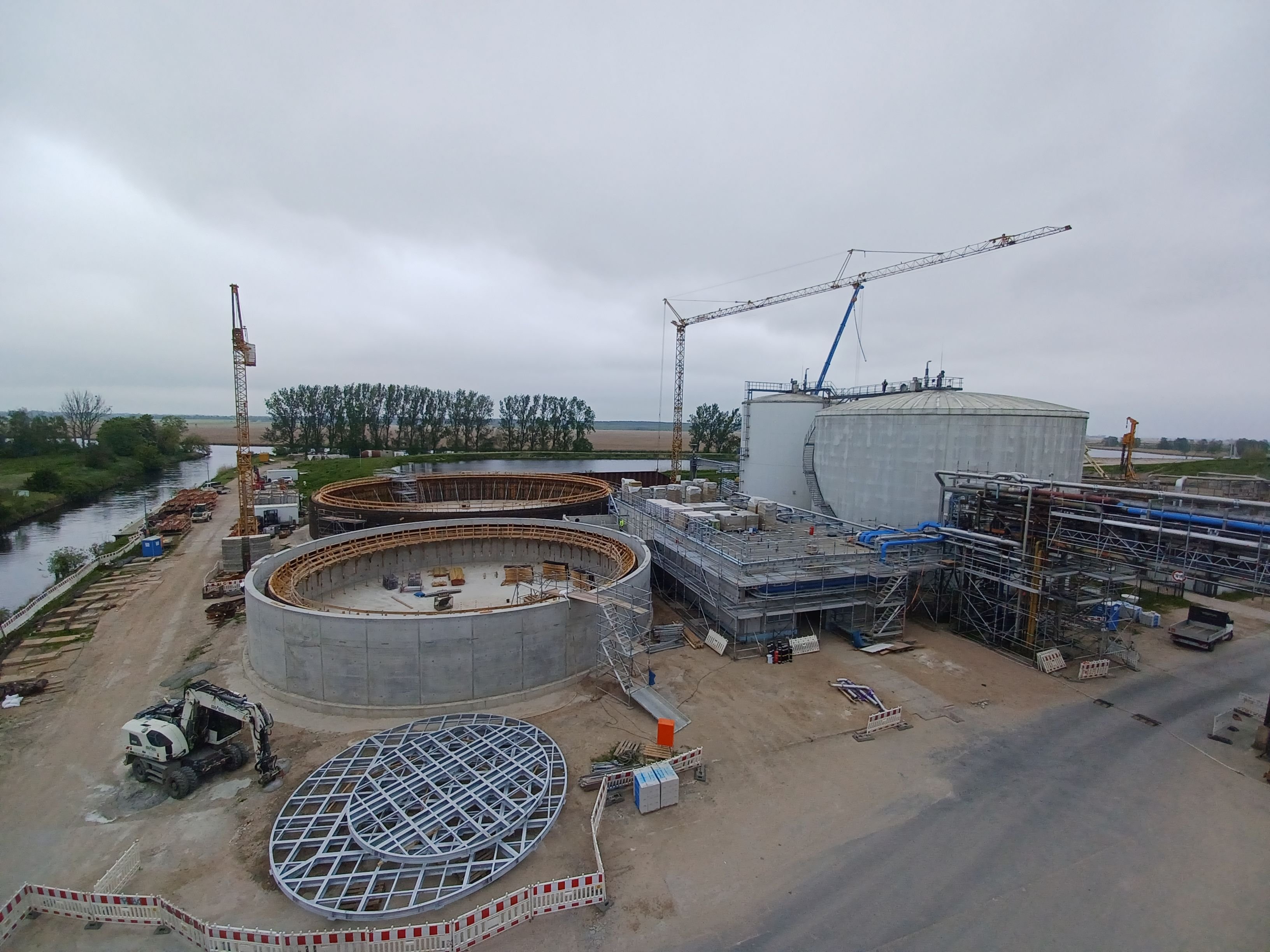 Zuckerfabrik bleibt Großbaustelle
