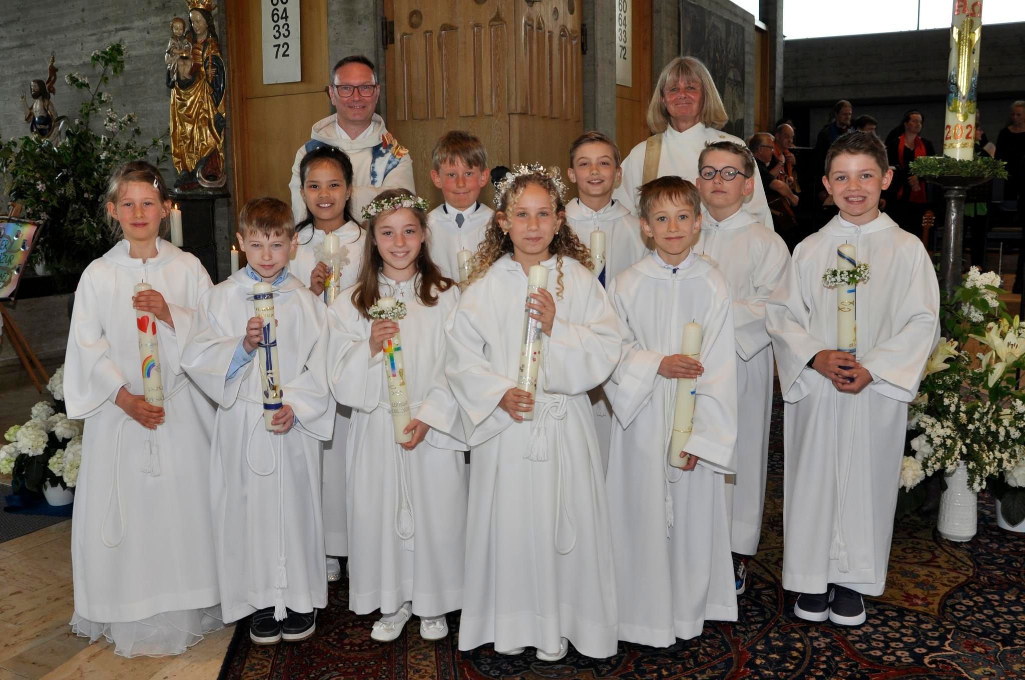 Kommunionkinder 2023 aus der Pfarrei St. Johannes der Täufer