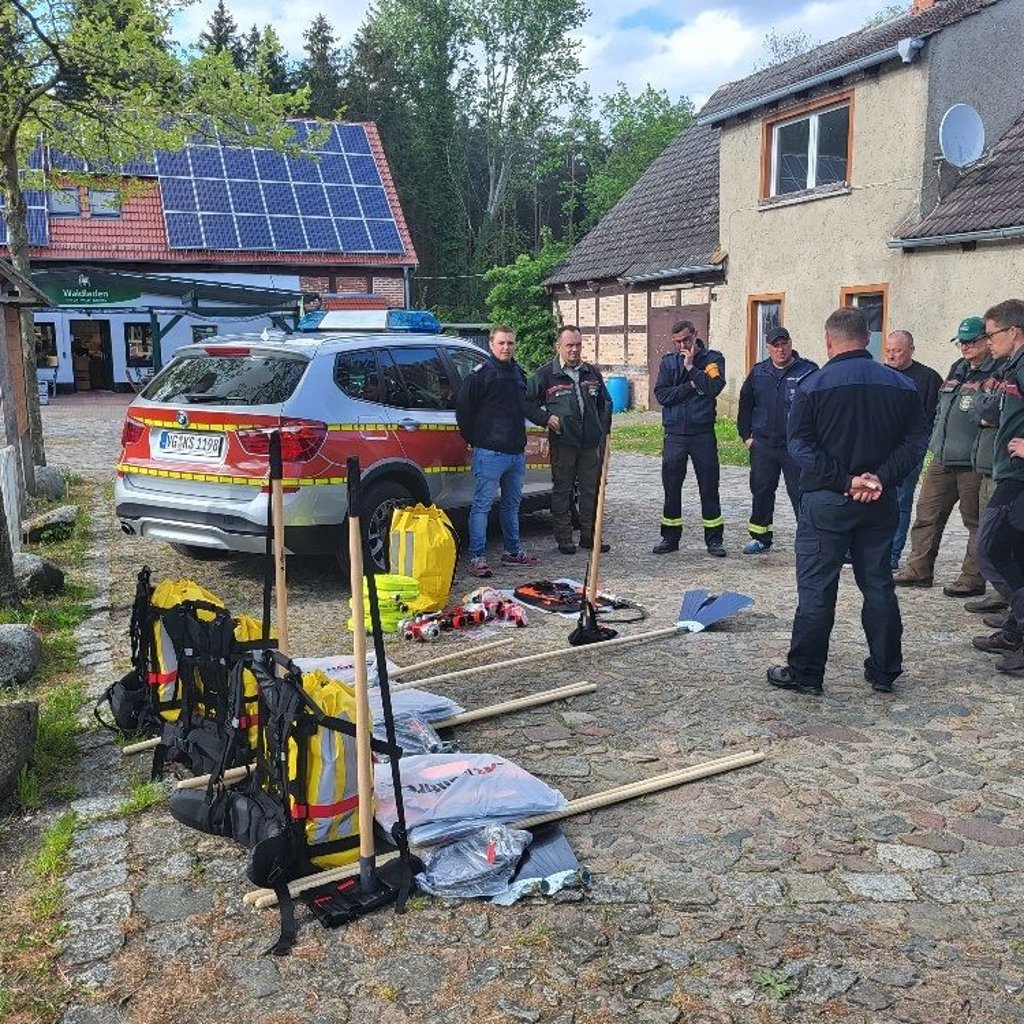 Vorpommerns Feuerwehren für Waldbrand noch besser ausgerüstet