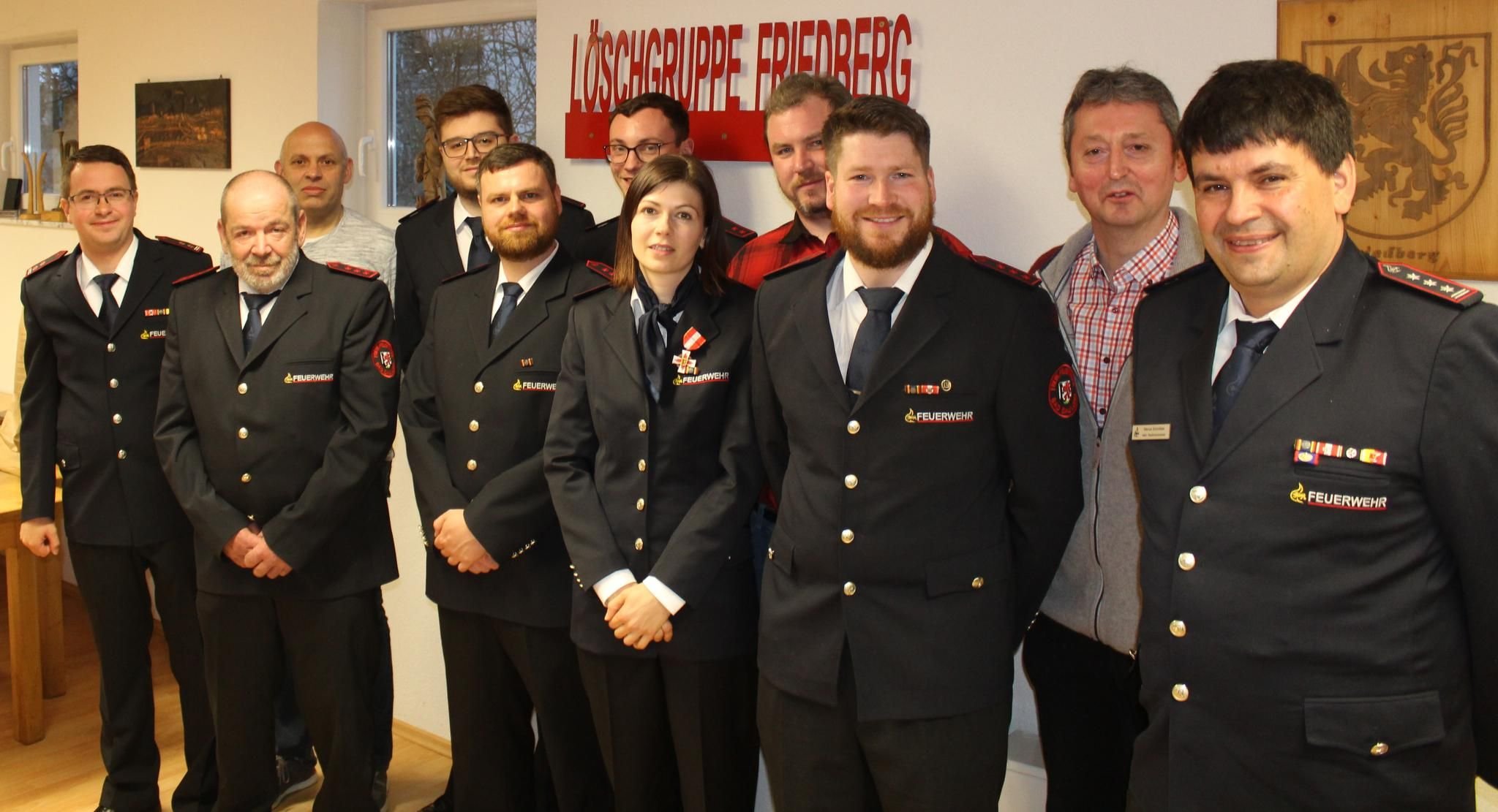 Löschgruppenversammlung Löschgruppe Friedberg
