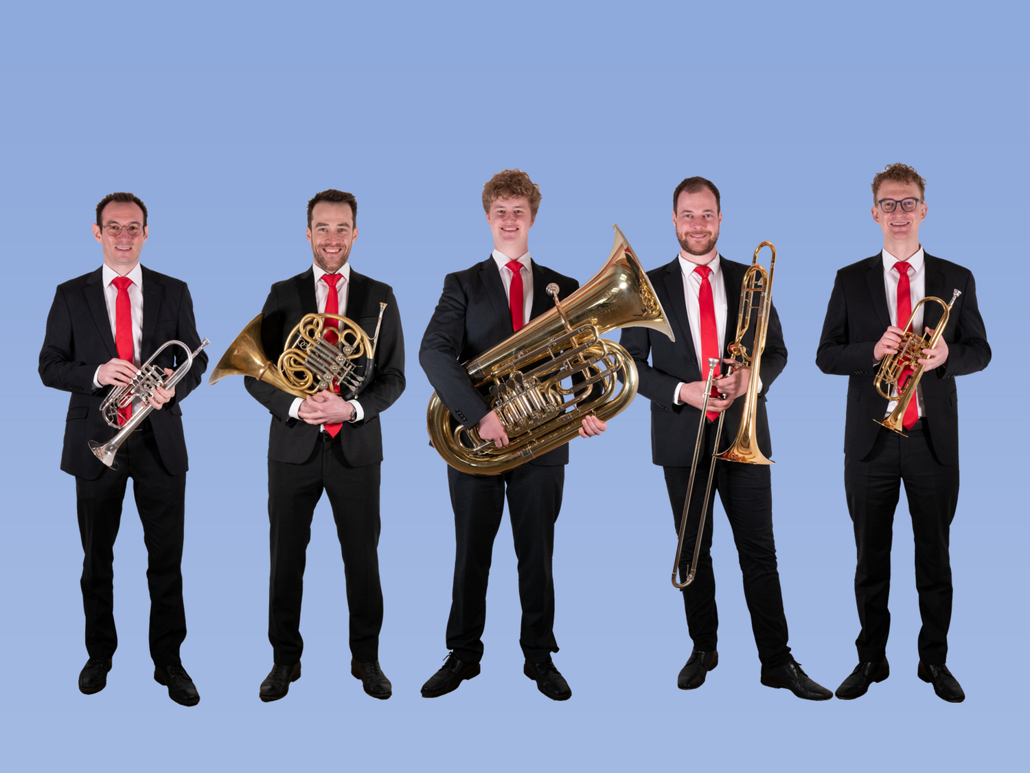 Blechbläserquintett BBC tritt in der Wallfahrtskirche St. Peter und