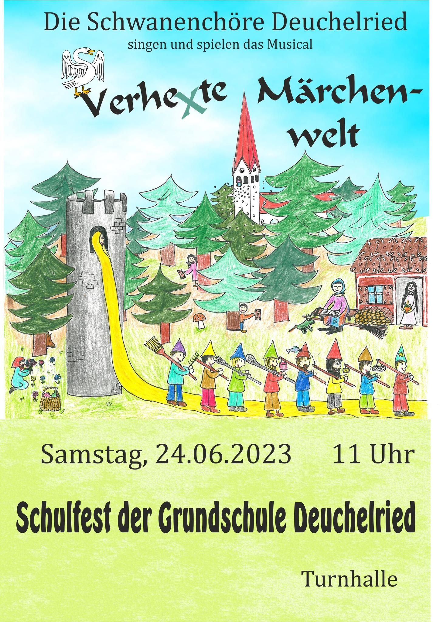 Schulfest Grundschule Deuchelried
