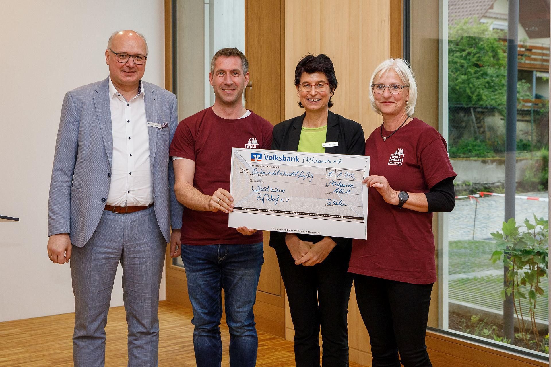 Volksbank unterstützt die Waldbühne