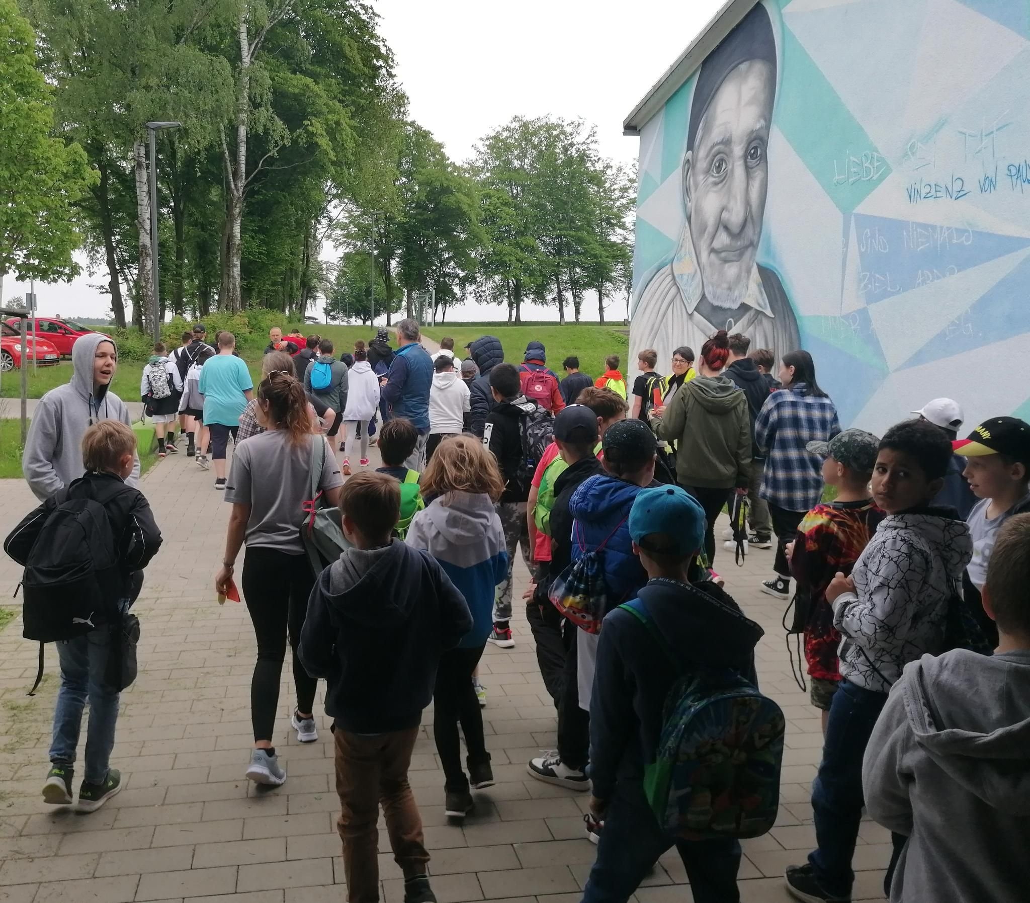 40–km–Lauf an der Vinzenz–von–Paul–Schule