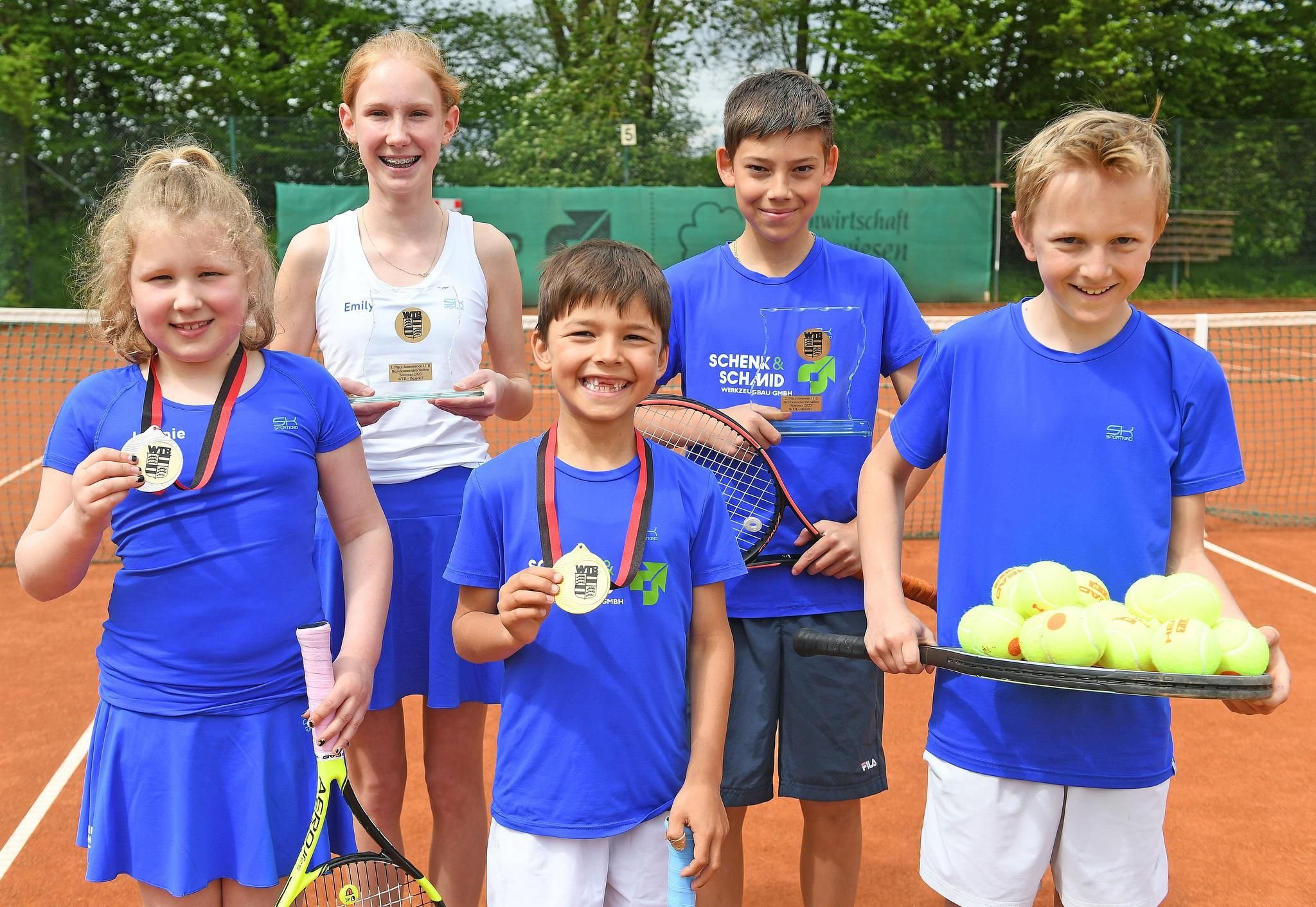 Schwendier Tennisnachwuchs ist auf dem Vormarsch