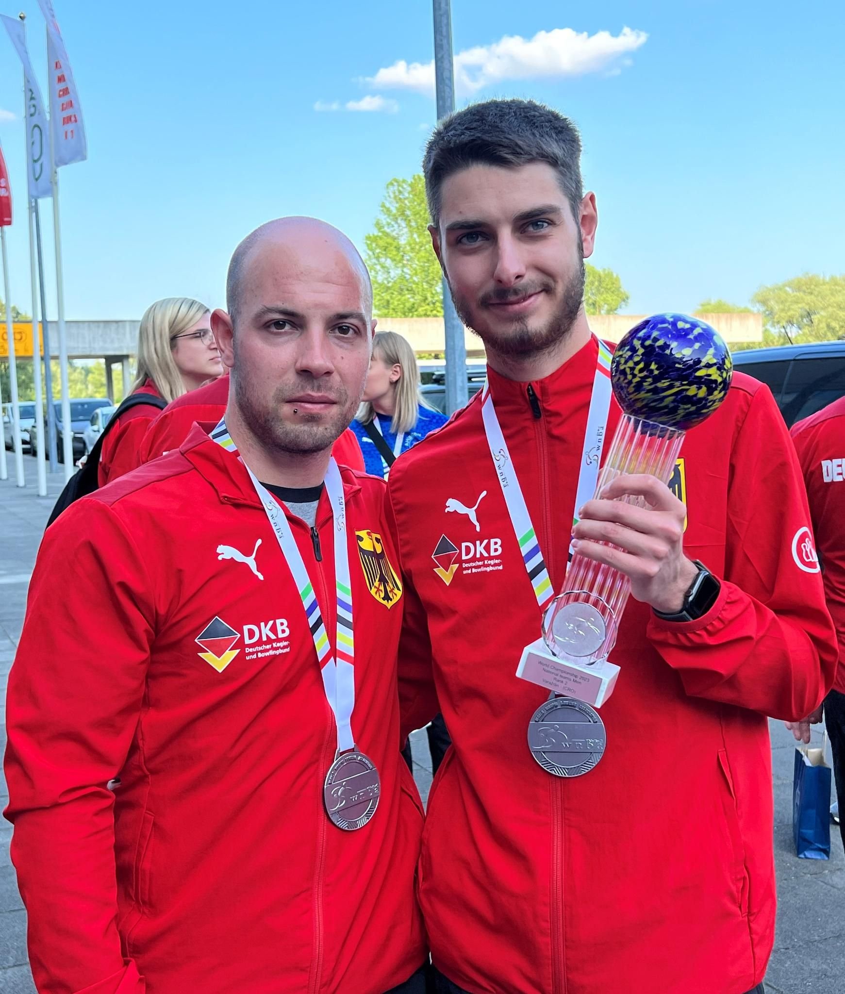 Lukas Funk wird mit Deutschland Vizeweltmeister