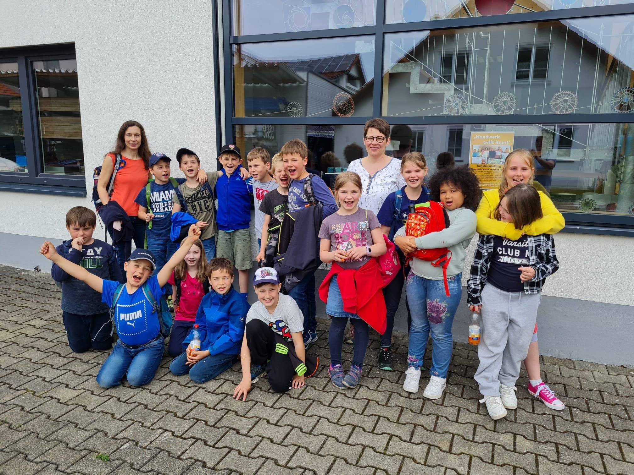 Kinder erfahren in Oberlangnau viel über Kunst