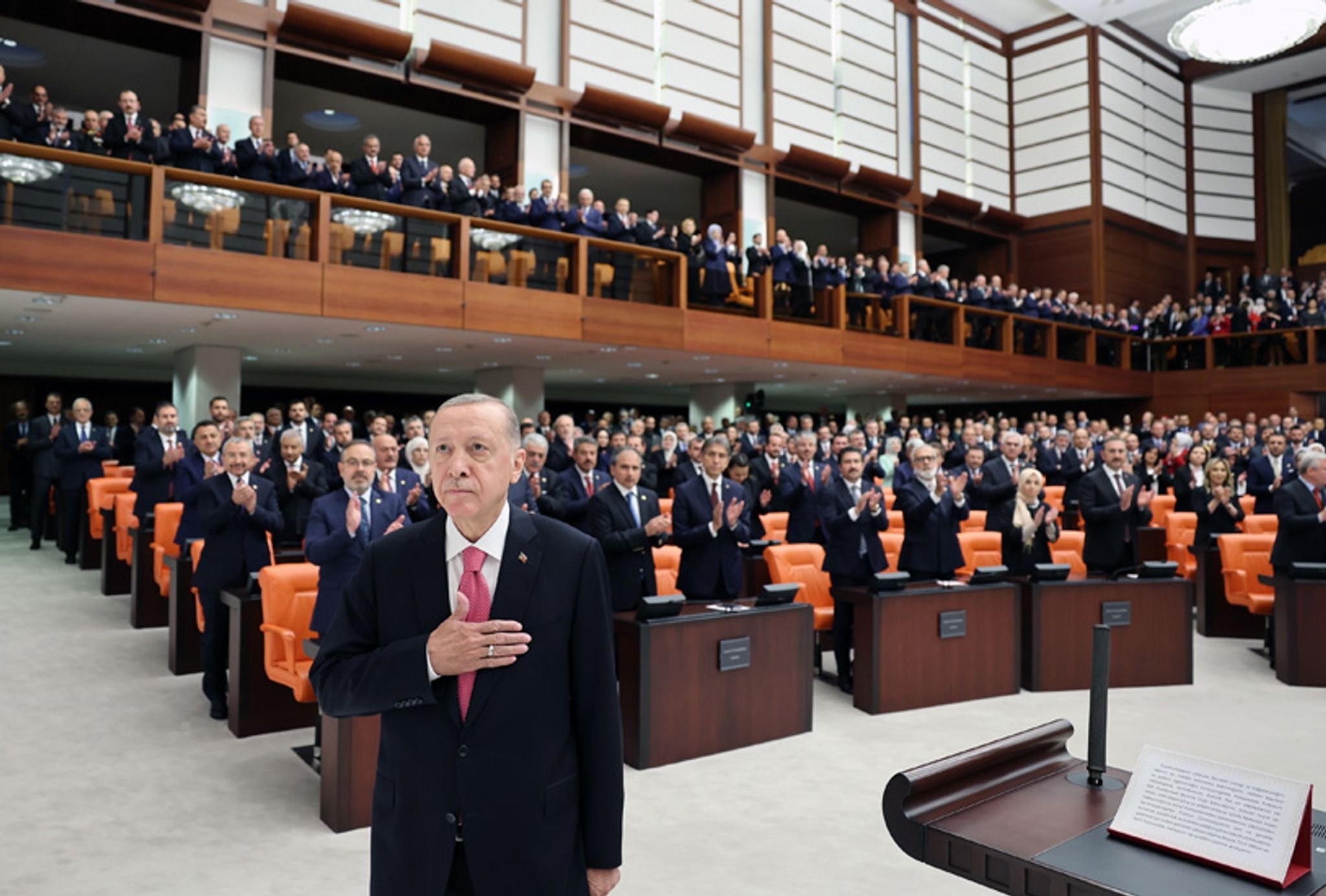 Erdogan als Präsident der Türkei vereidigt