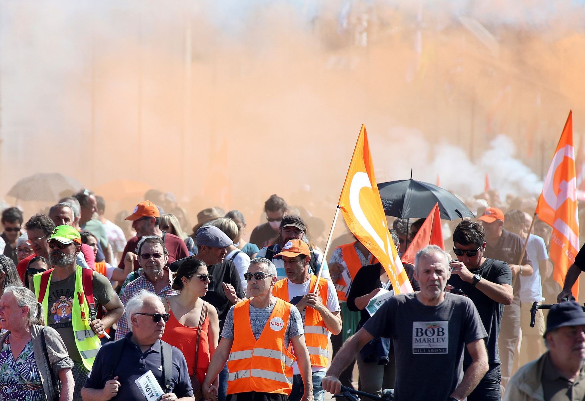 Noch einmal Proteste gegen Macrons Rentenreform