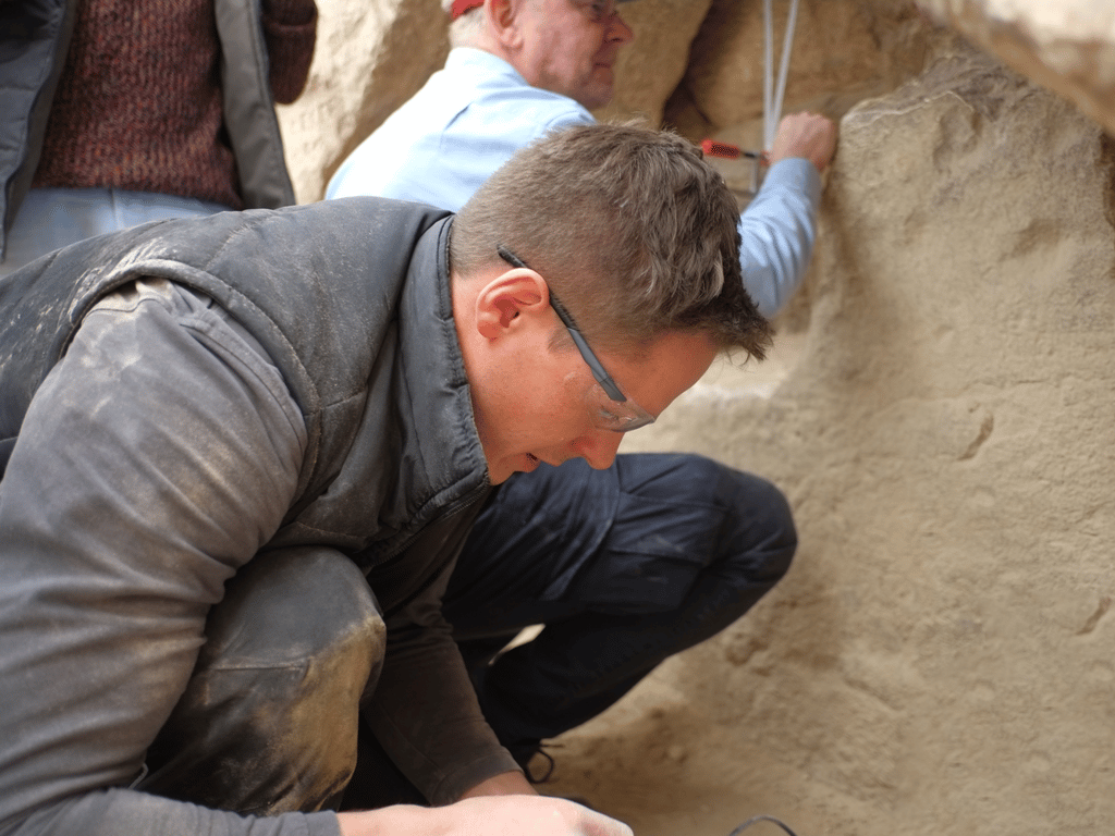 Lindauer macht historischen Fund in Cheops–Pyramide