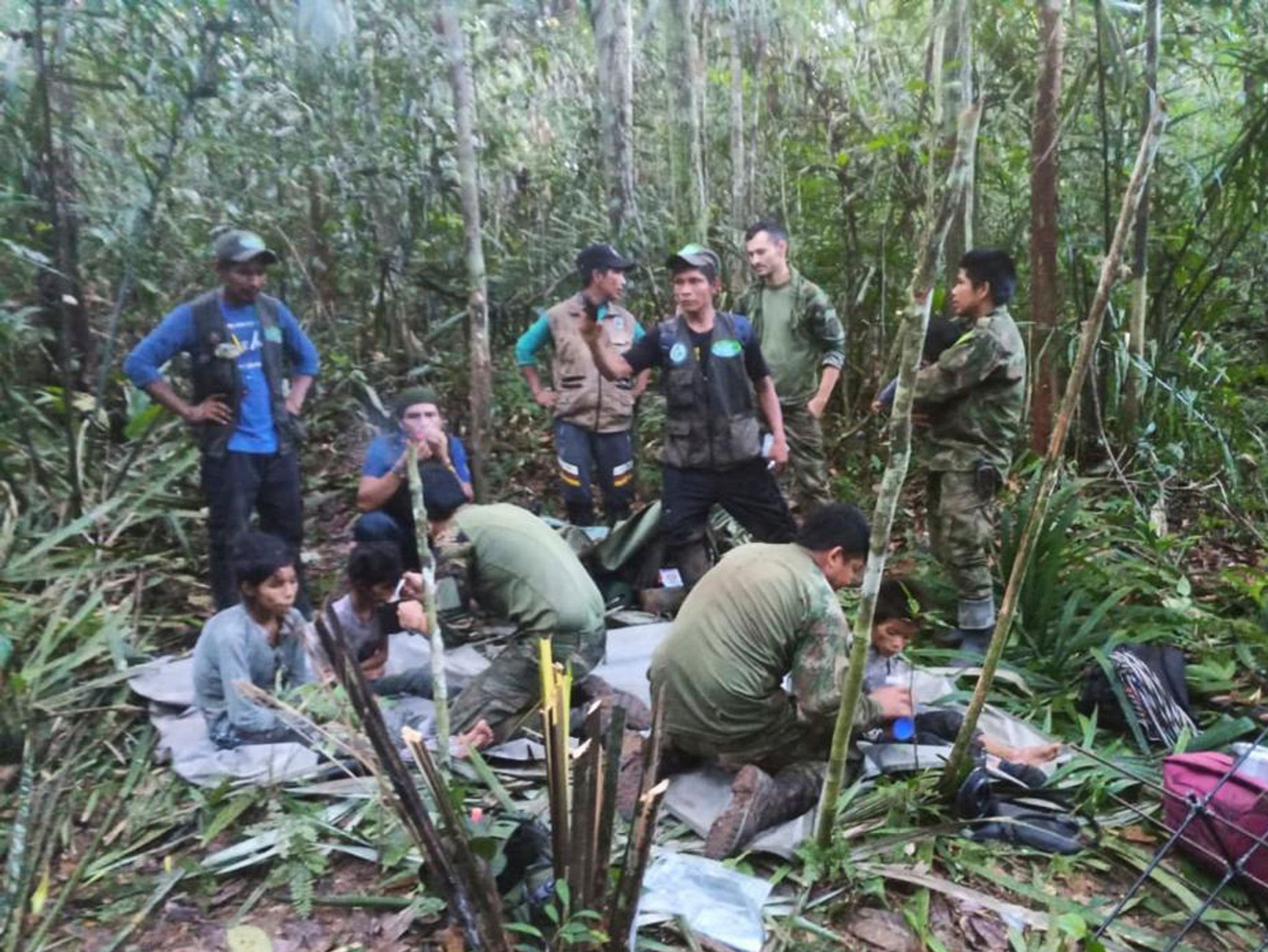 Wunder im Amazonas: Kinder nach Flugzeugabsturz gerettet
