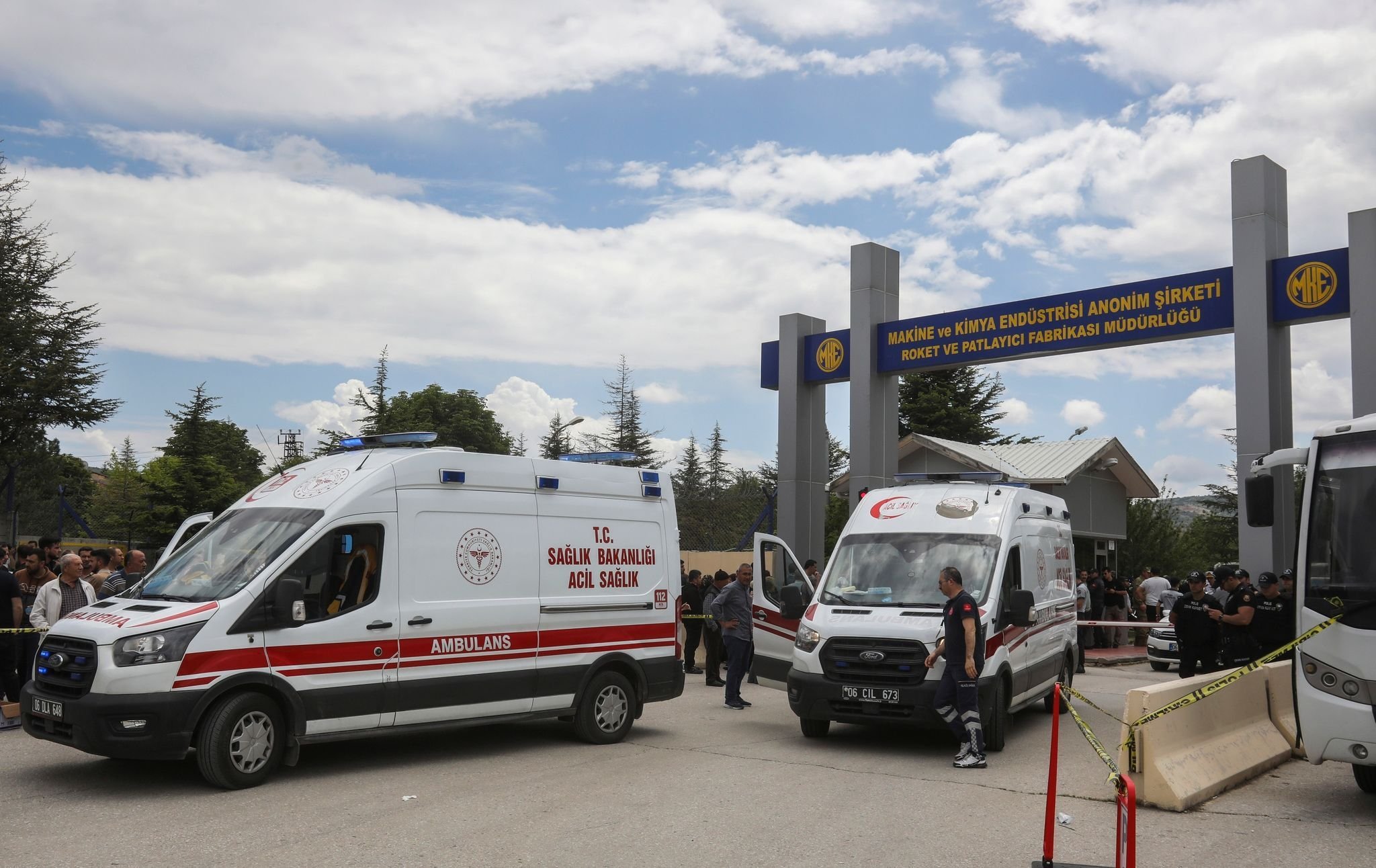 Türkei: Fünf Tote bei Explosion in Sprengstofffabrik