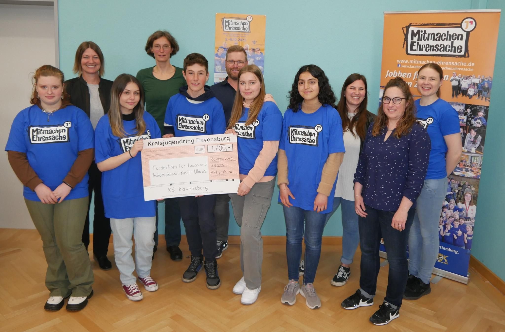 Realschule Ravensburg Spenden Bergabe