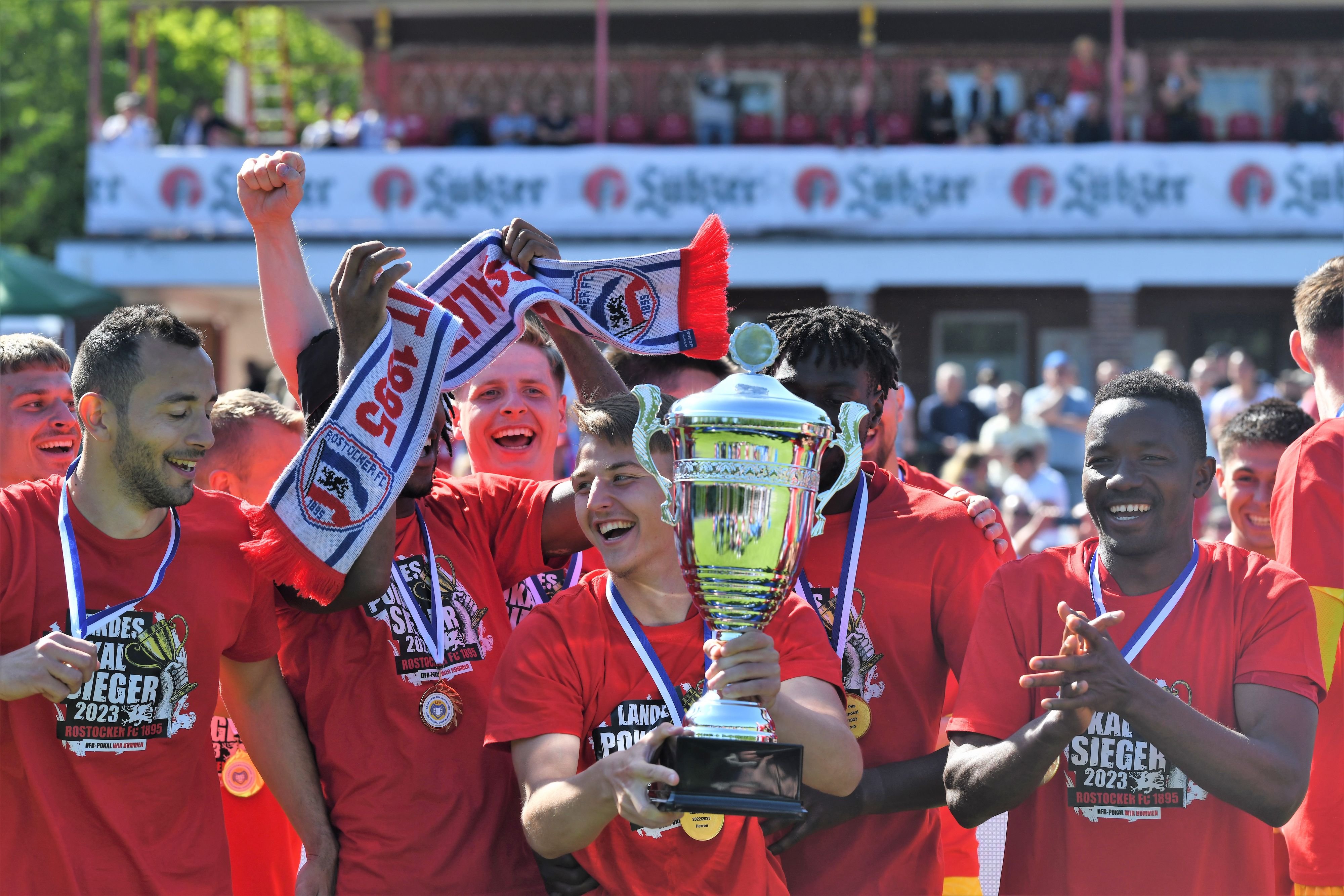 Rostocker FC trifft auf Bundesligaaufsteiger