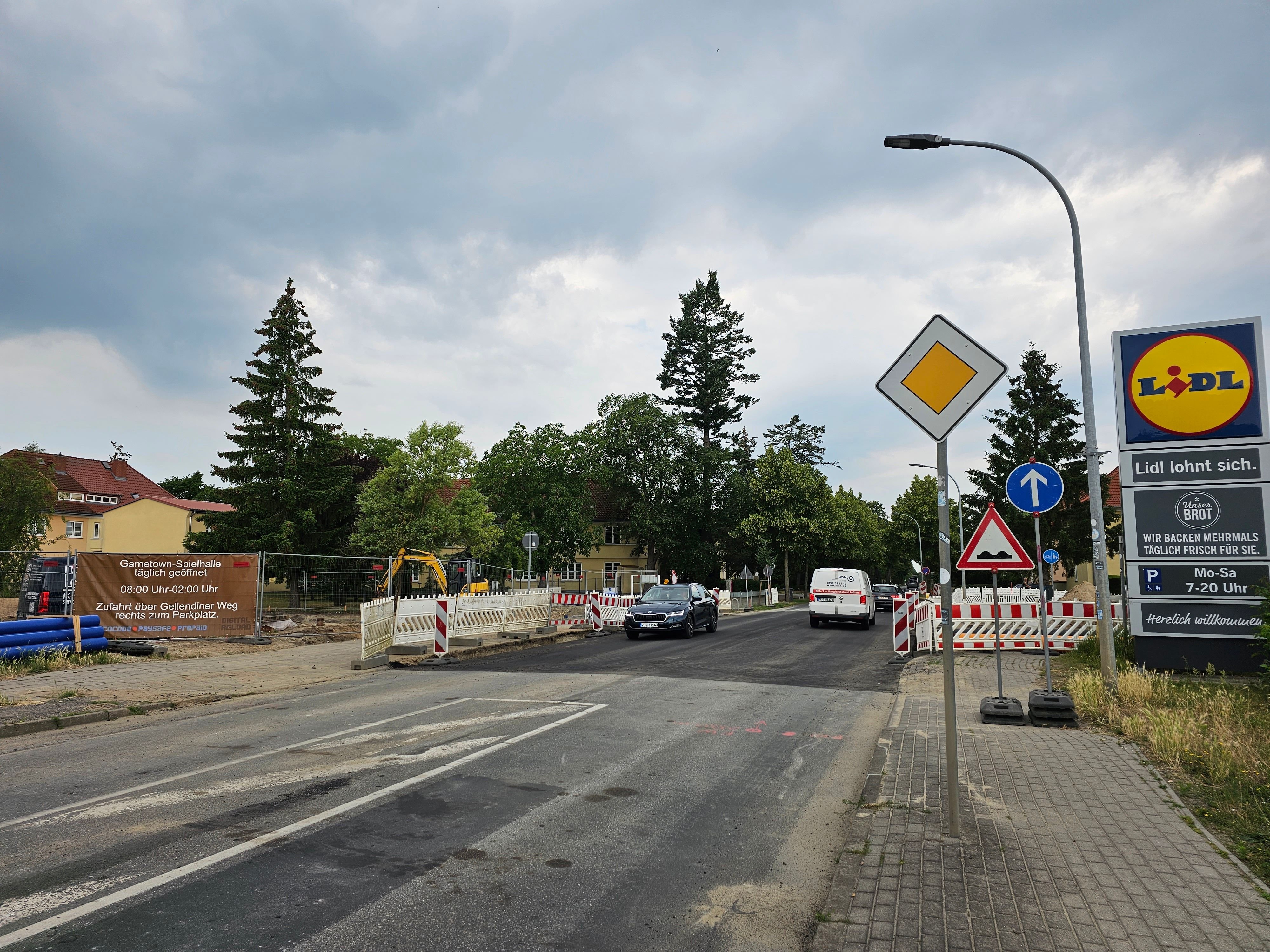 Pasewalker Allee ist wieder frei