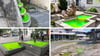 Grün gefärbte Brunnen in Region - Schwäbische.de erhält Bekennerschreiben