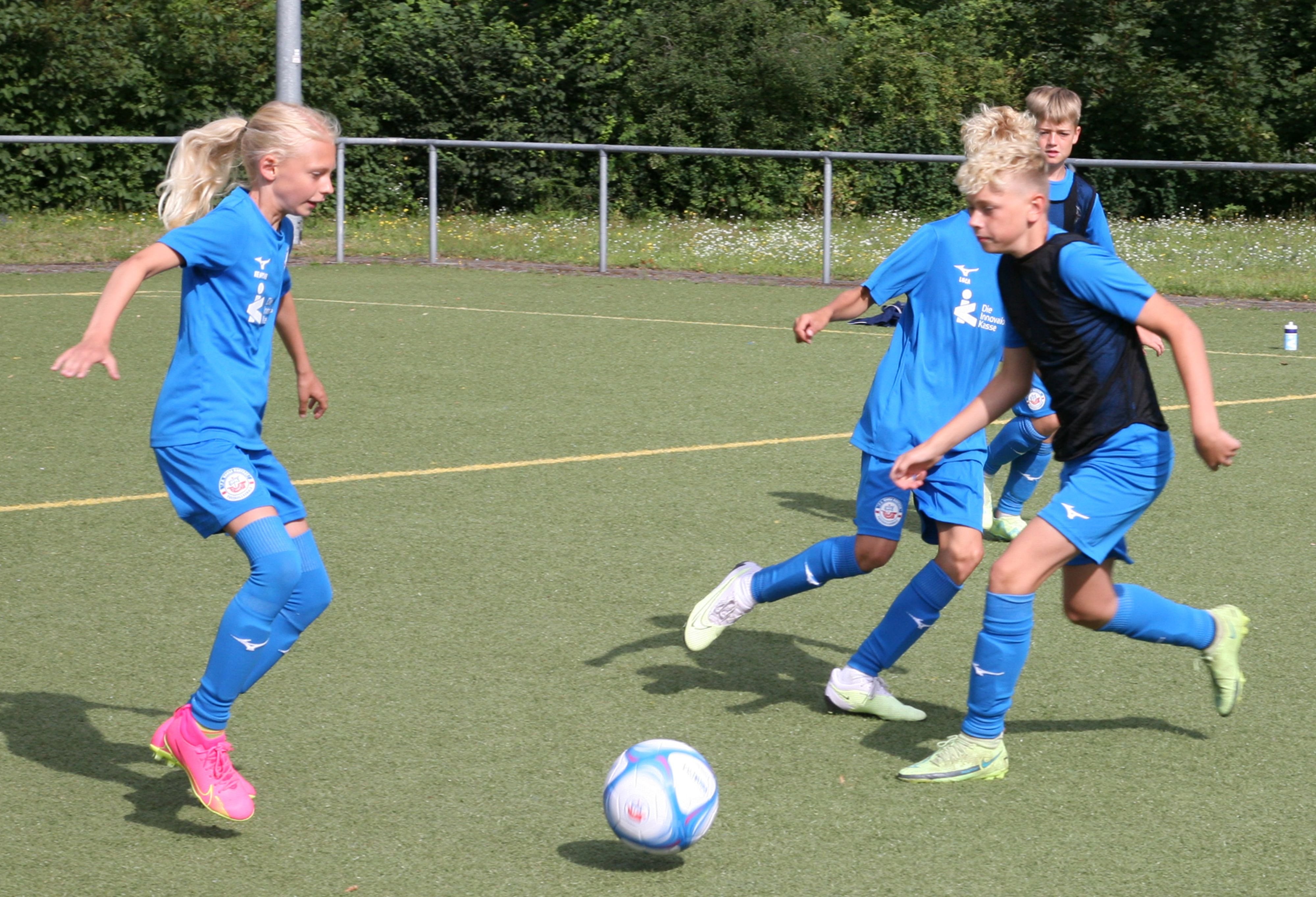 Fußball–Kinder begeistert – und dafür hat Hansa gesorgt